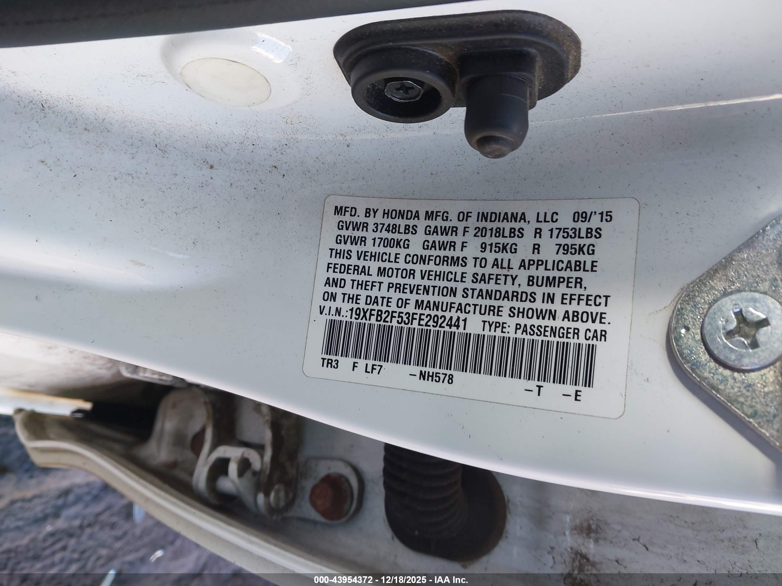 HONDA CIVIC image 9