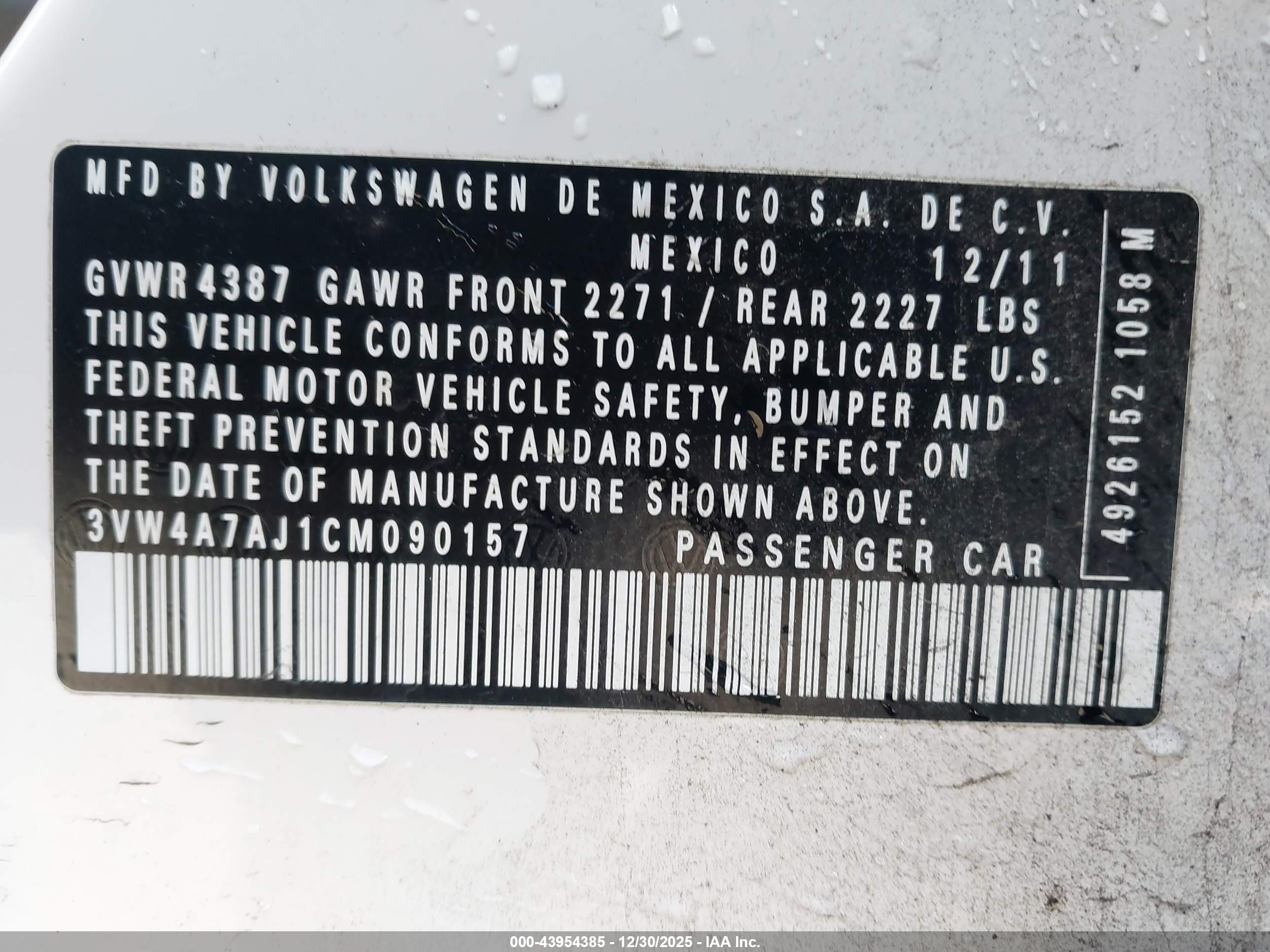 VOLKSWAGEN JETTA image 9