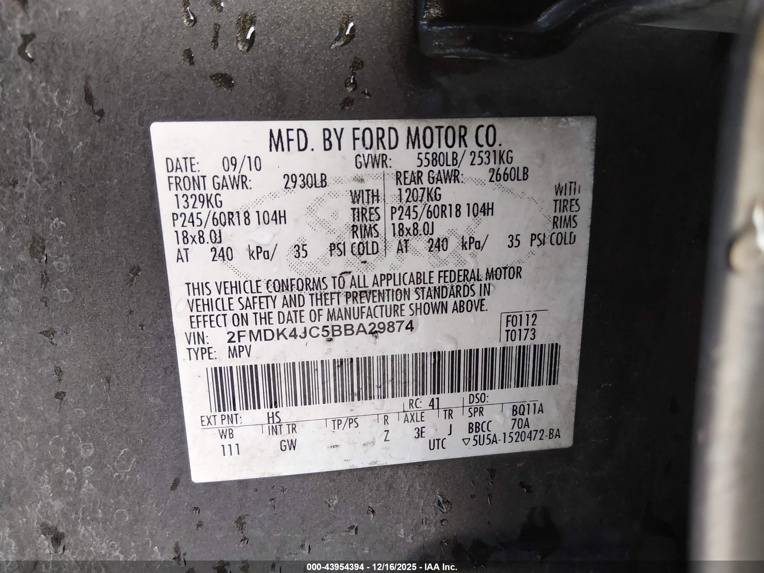 FORD EDGE image 9