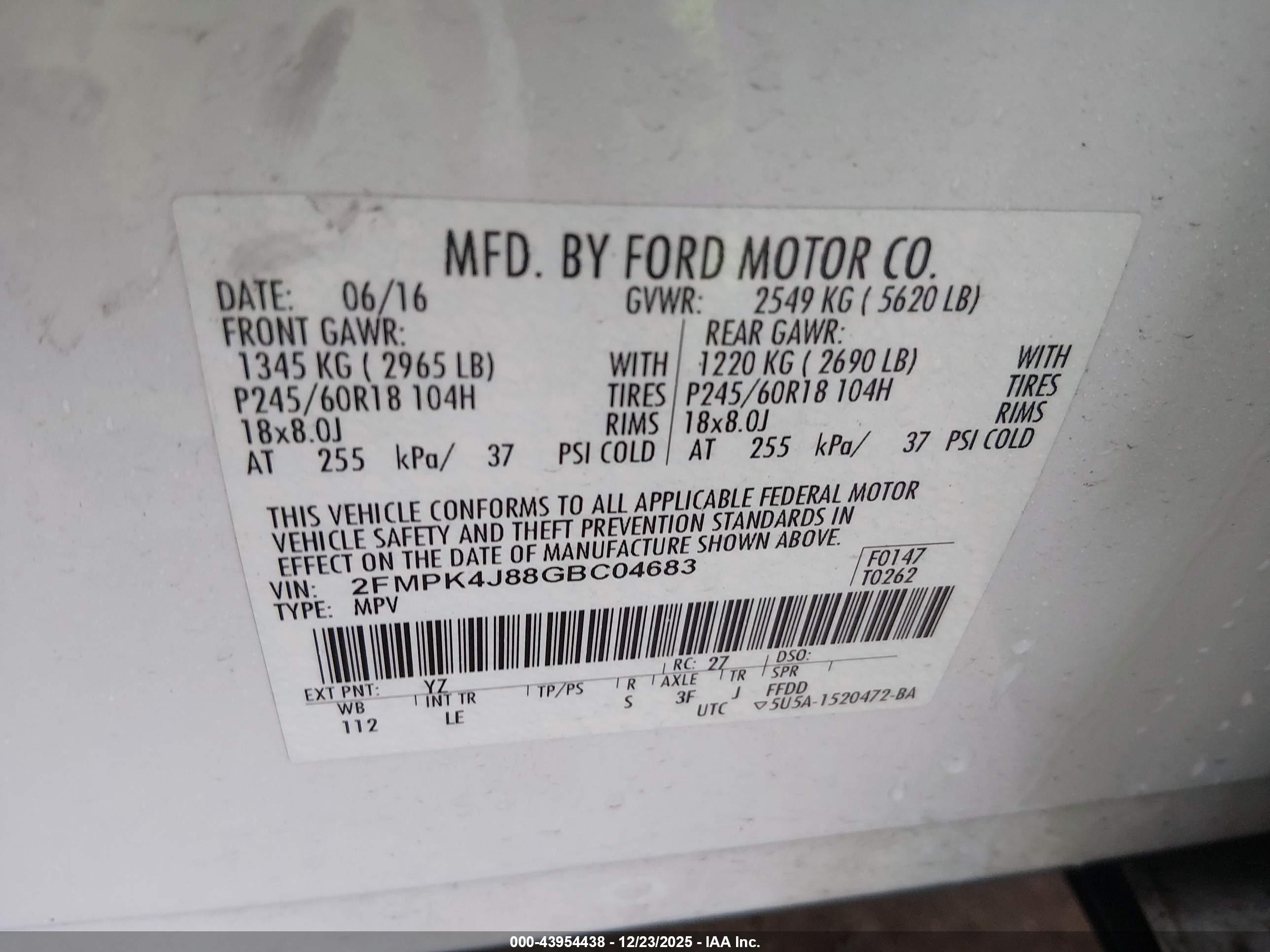 FORD EDGE image 9