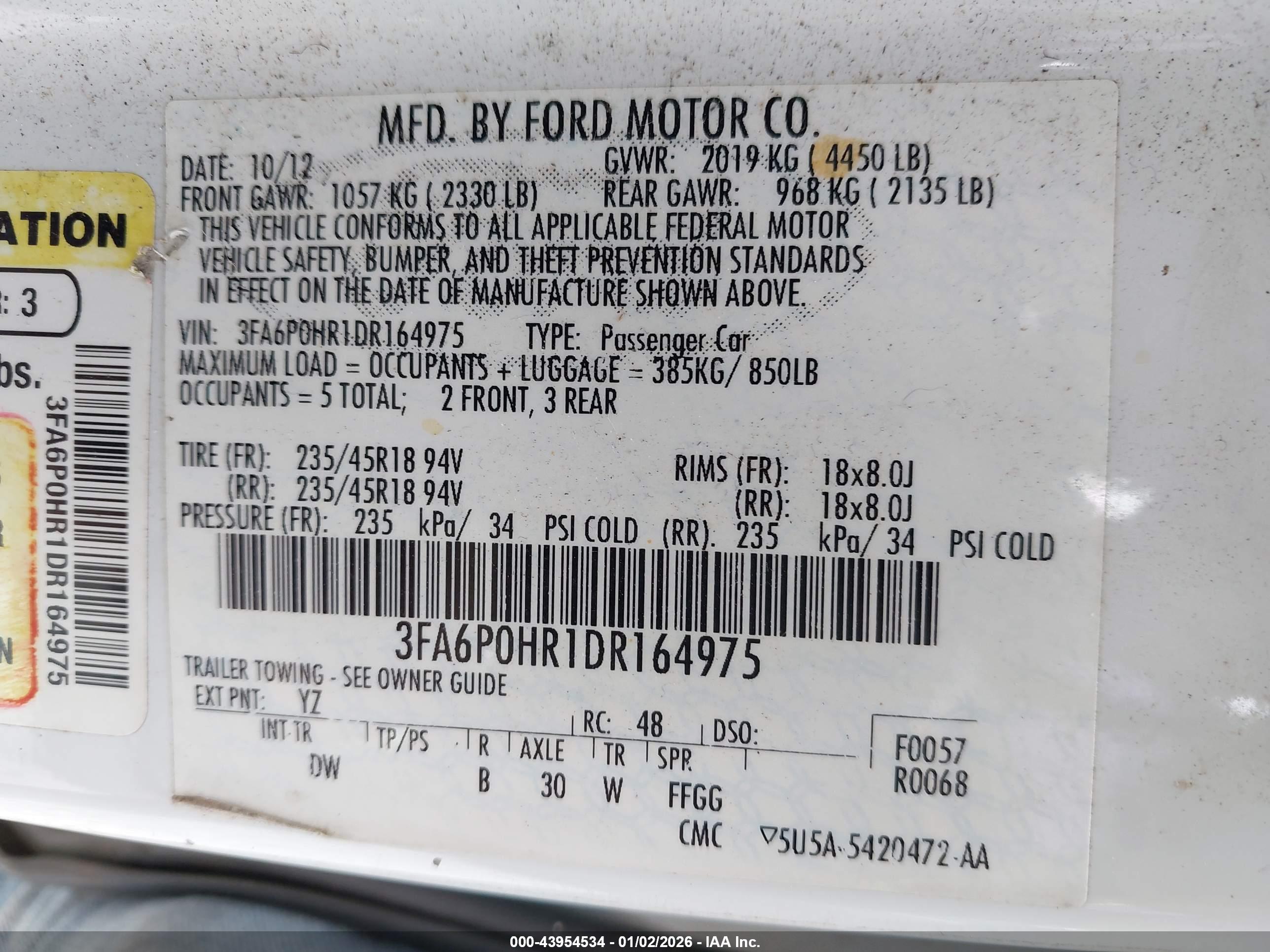 FORD FUSION image 9