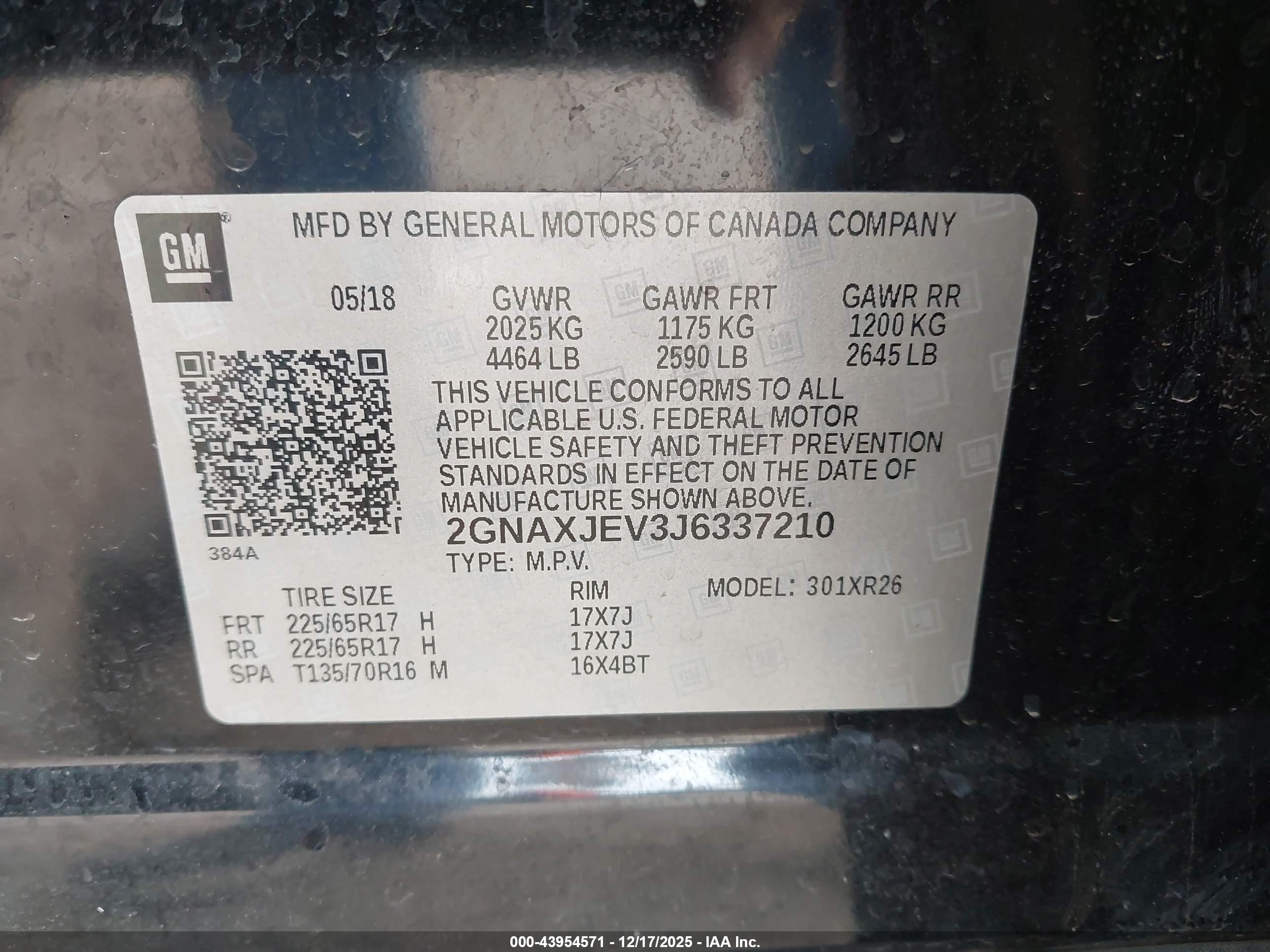 CHEVROLET EQUINOX image 9