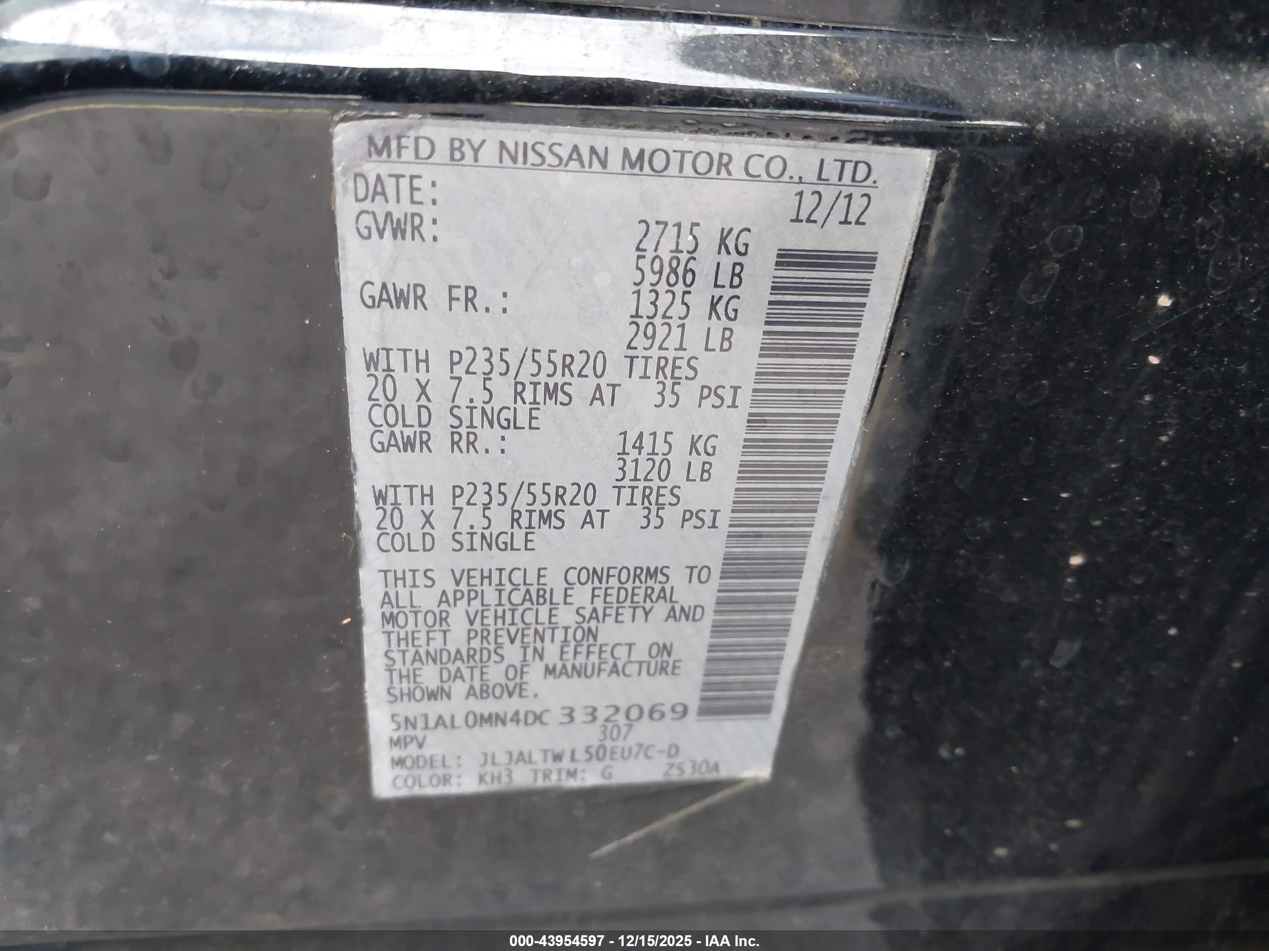 INFINITI JX35 image 9