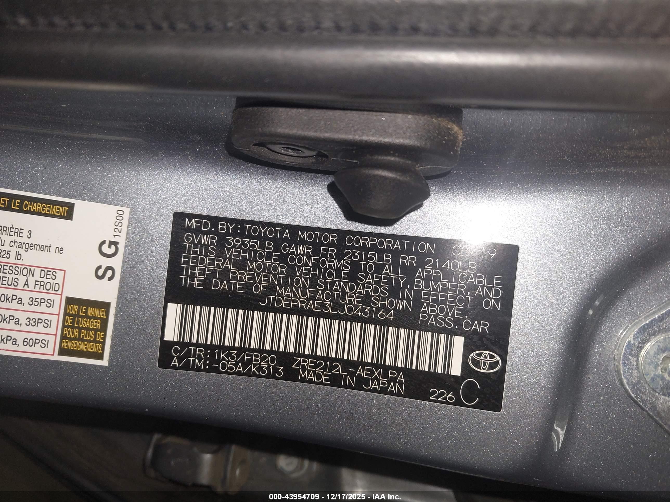 TOYOTA COROLLA image 9