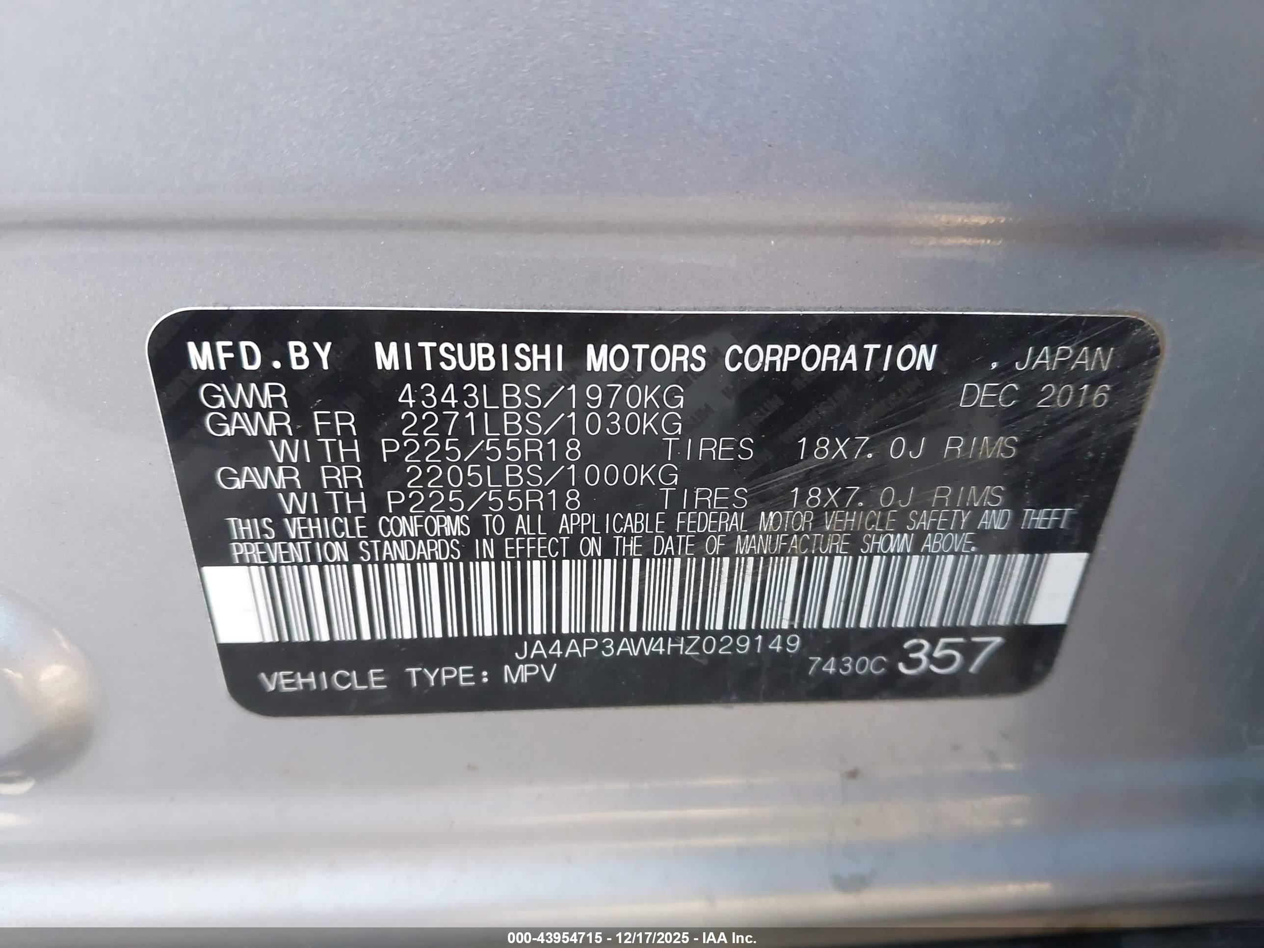 MITSUBISHI OUTLANDER image 9