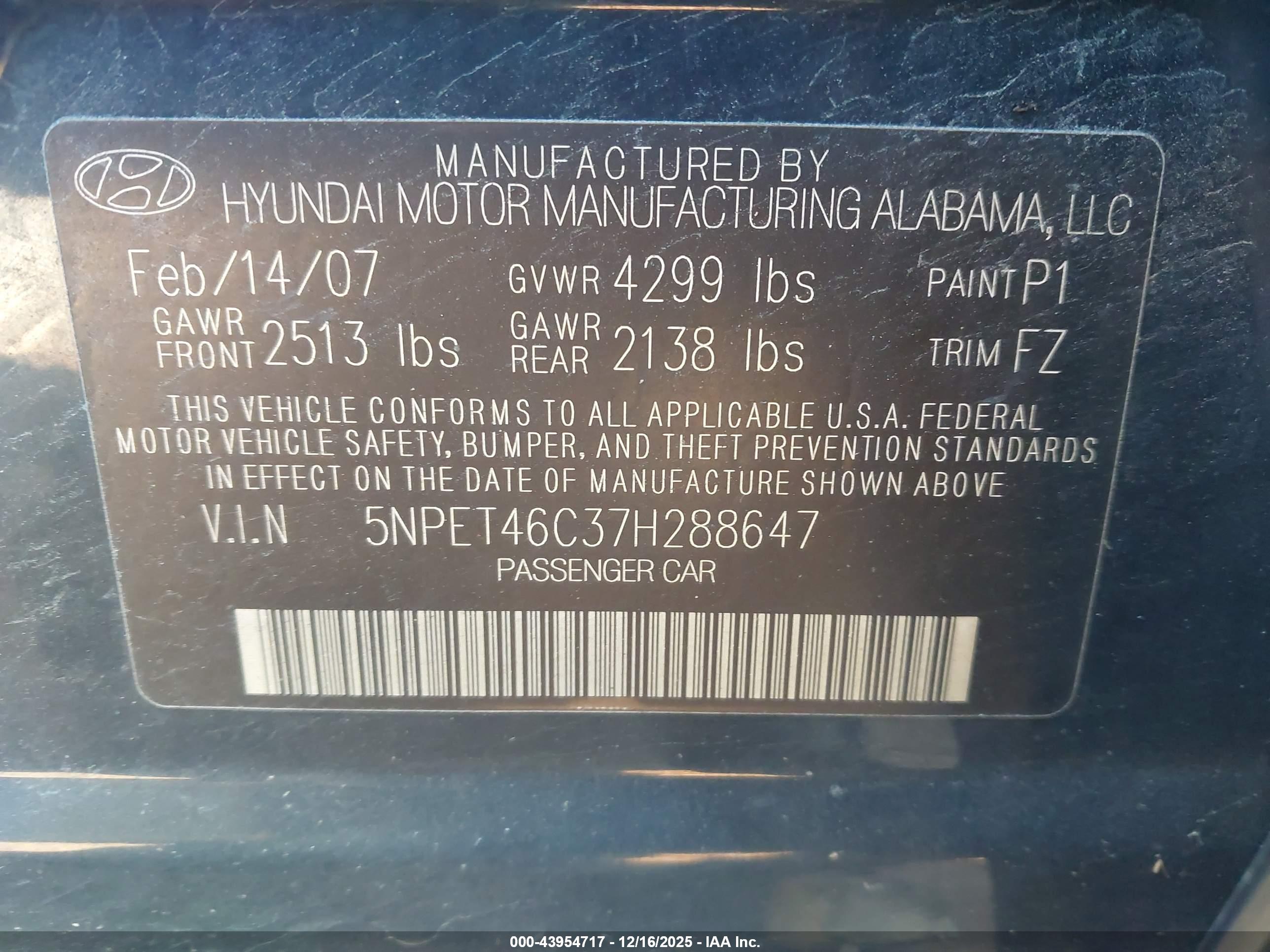 HYUNDAI SONATA image 9