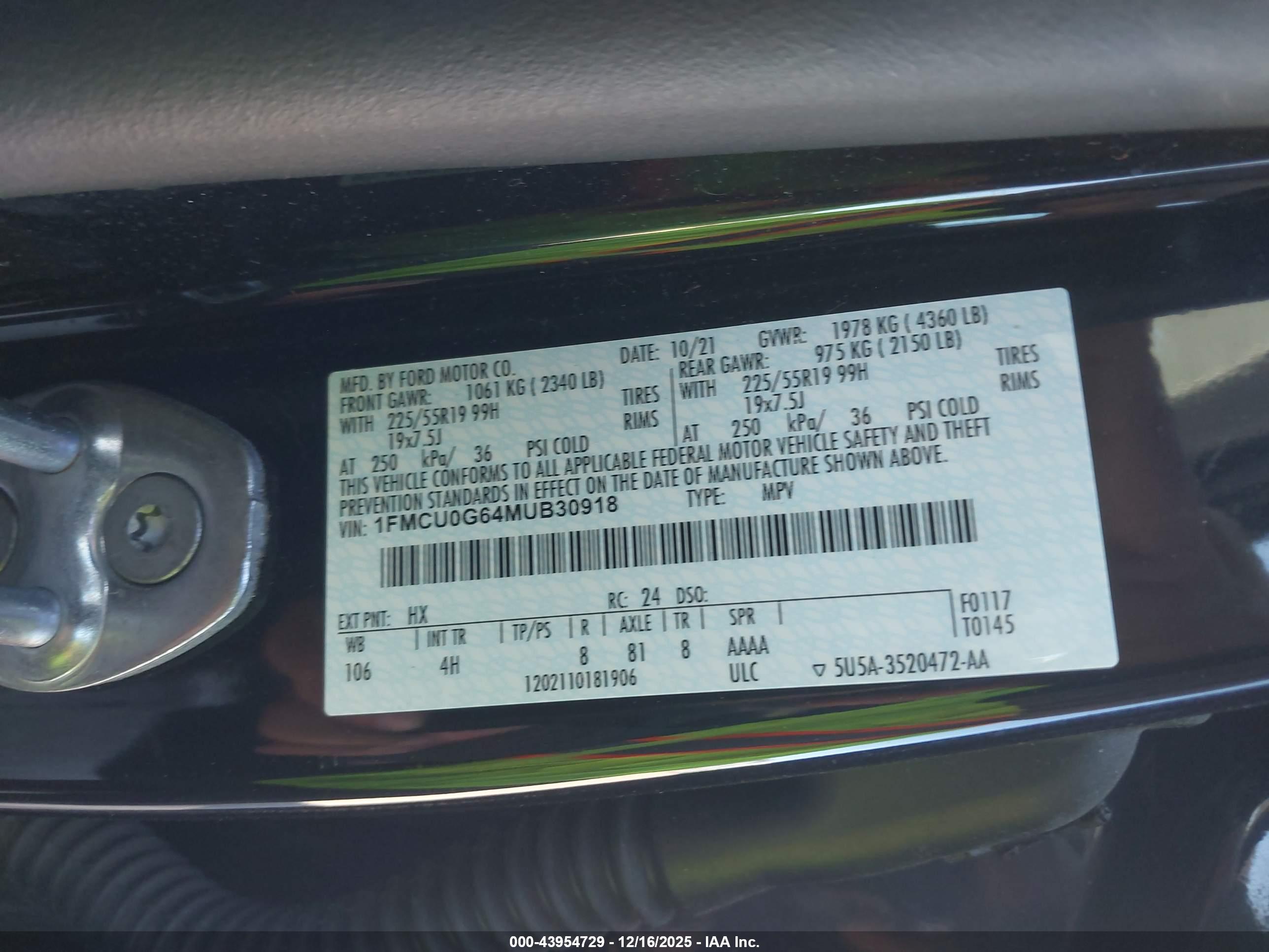 FORD ESCAPE image 9