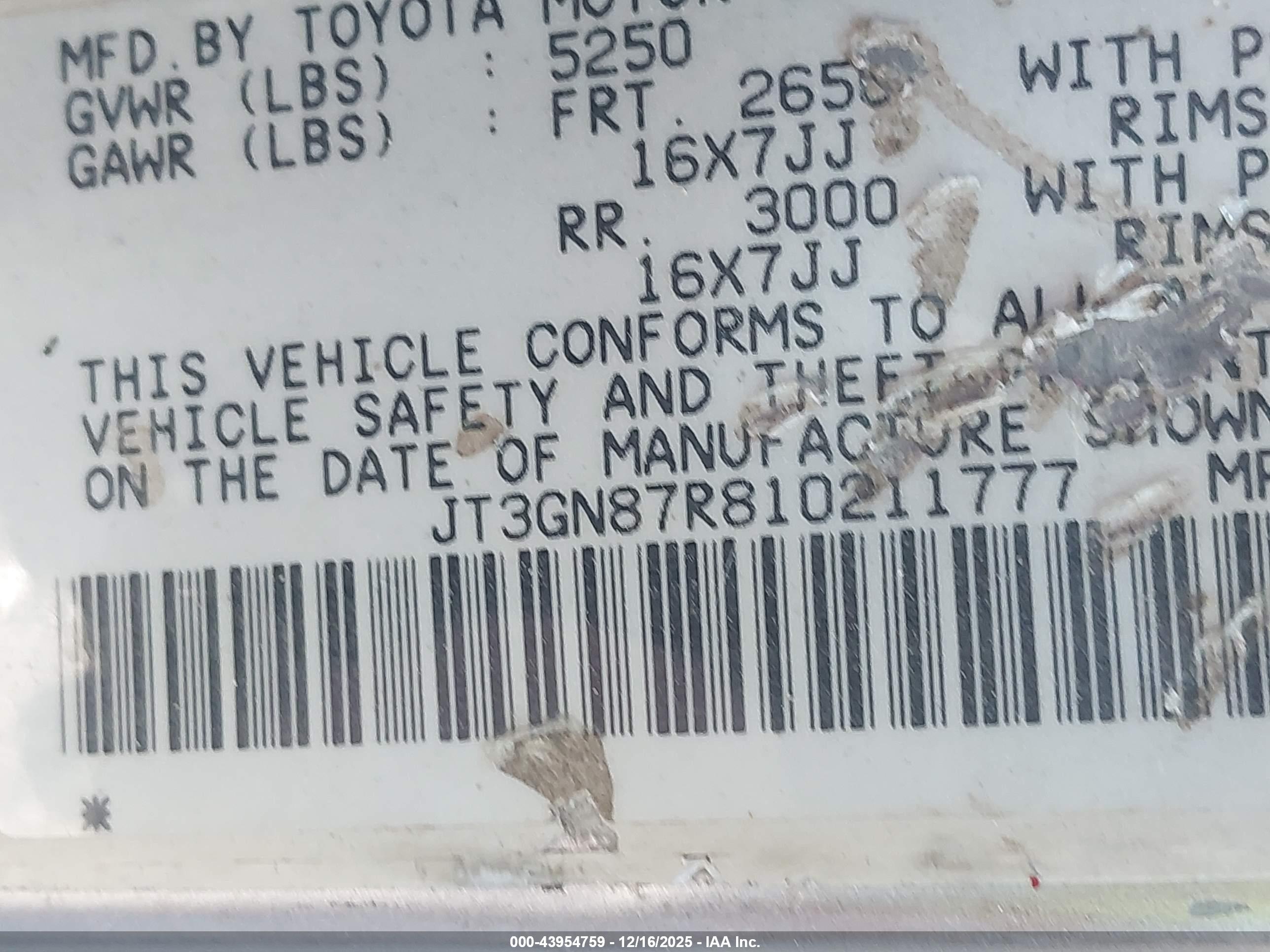 TOYOTA 4RUNNER image 9