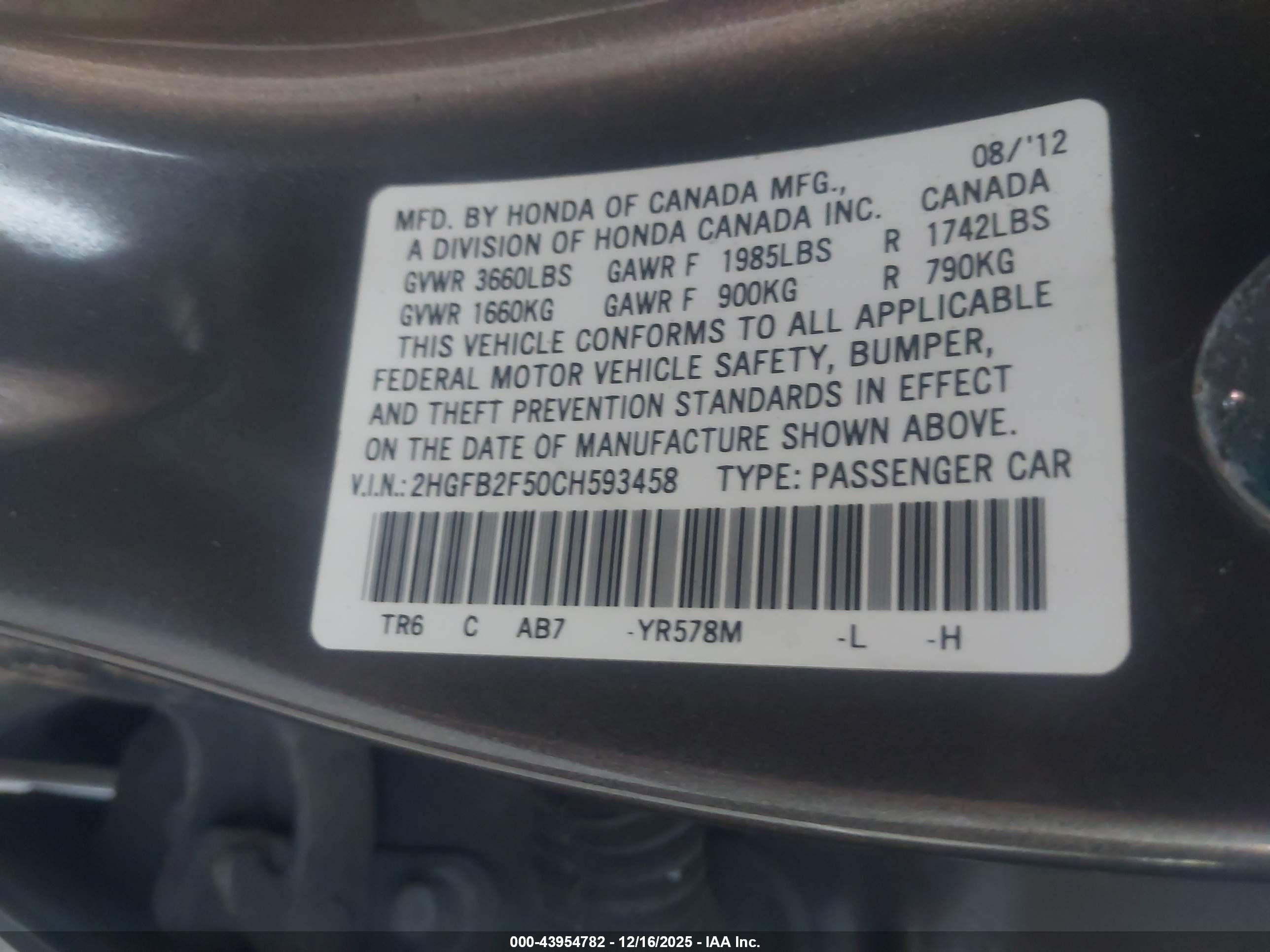 HONDA CIVIC image 9