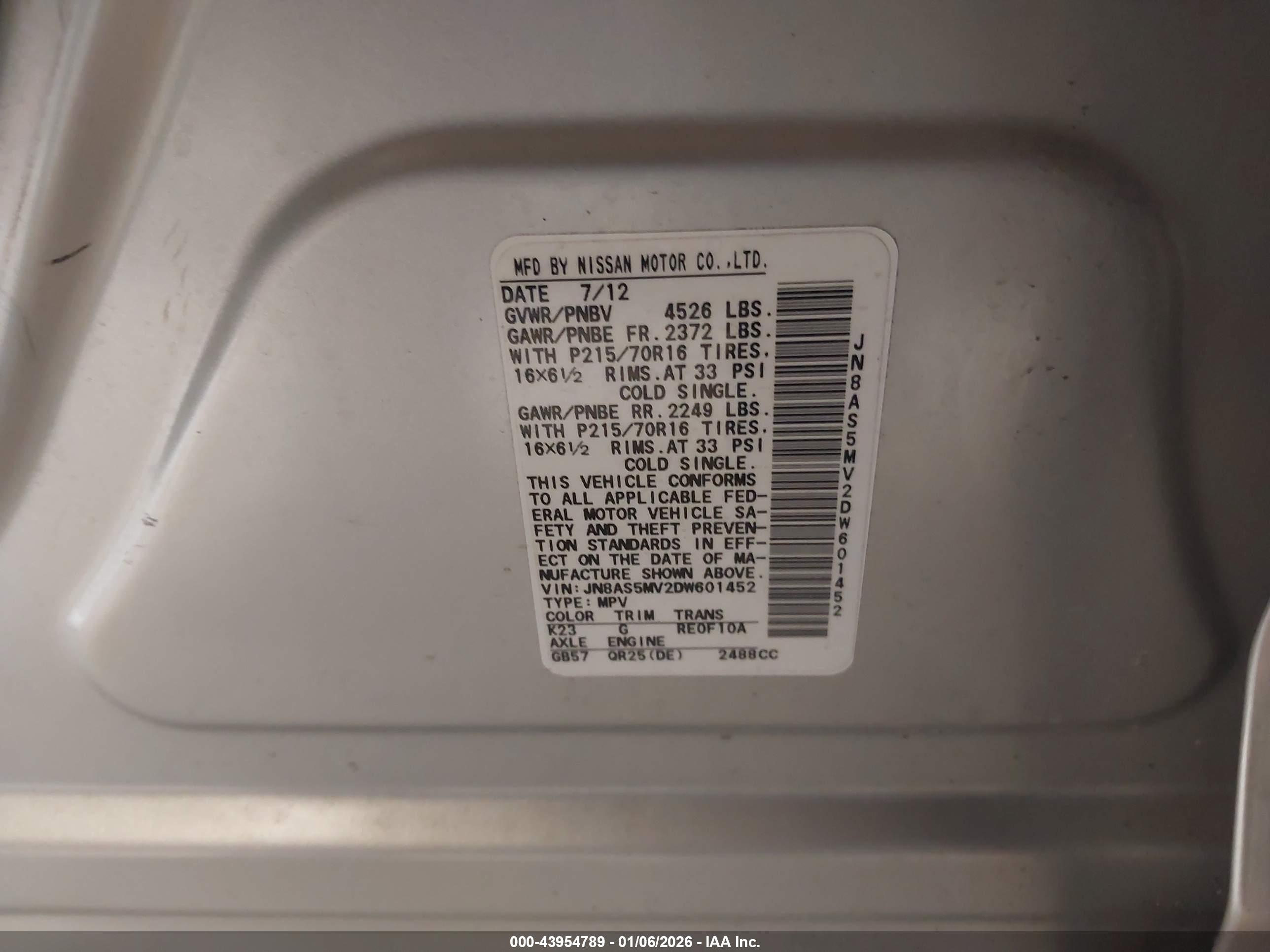 NISSAN ROGUE image 9