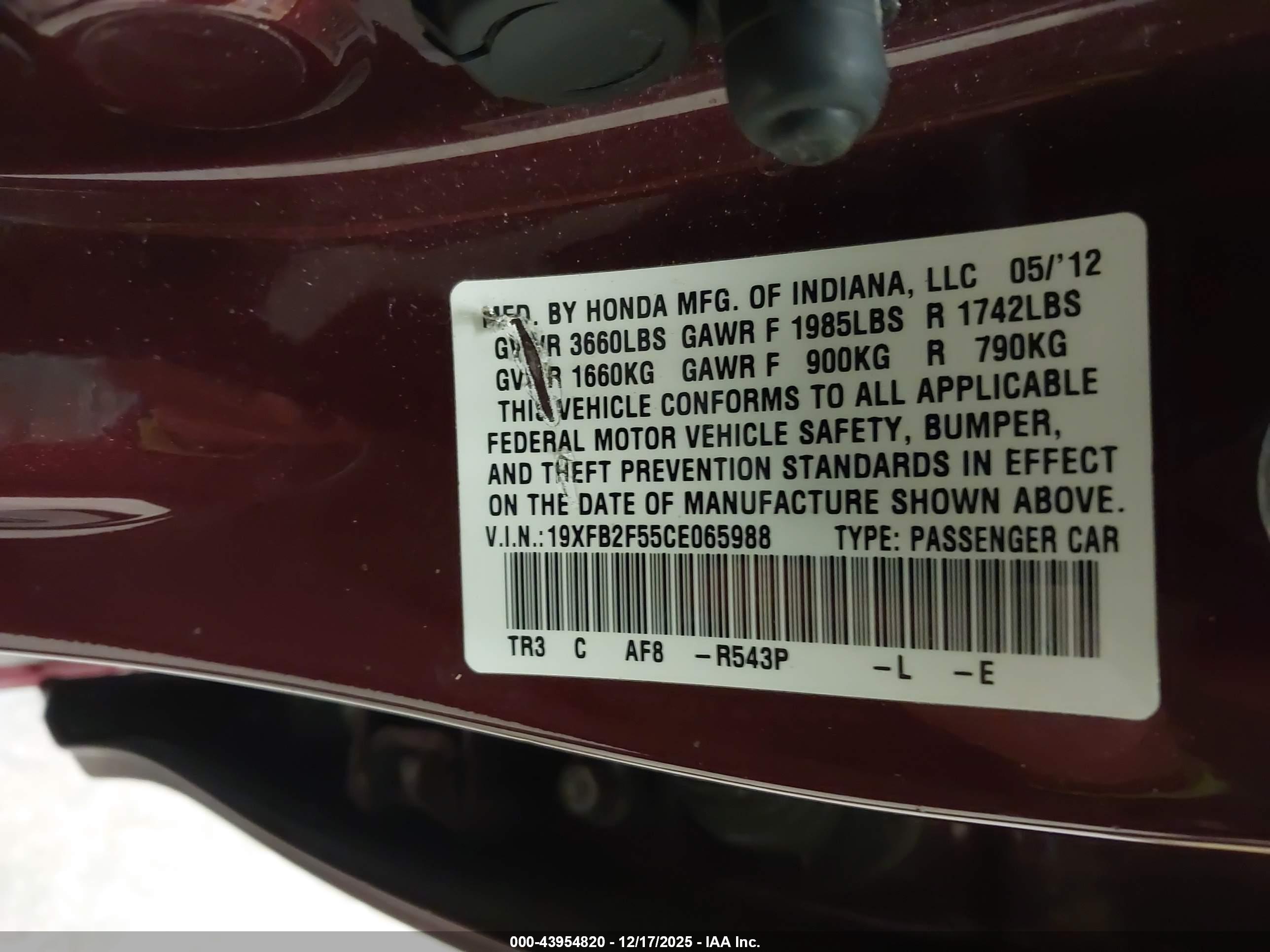 HONDA CIVIC image 9