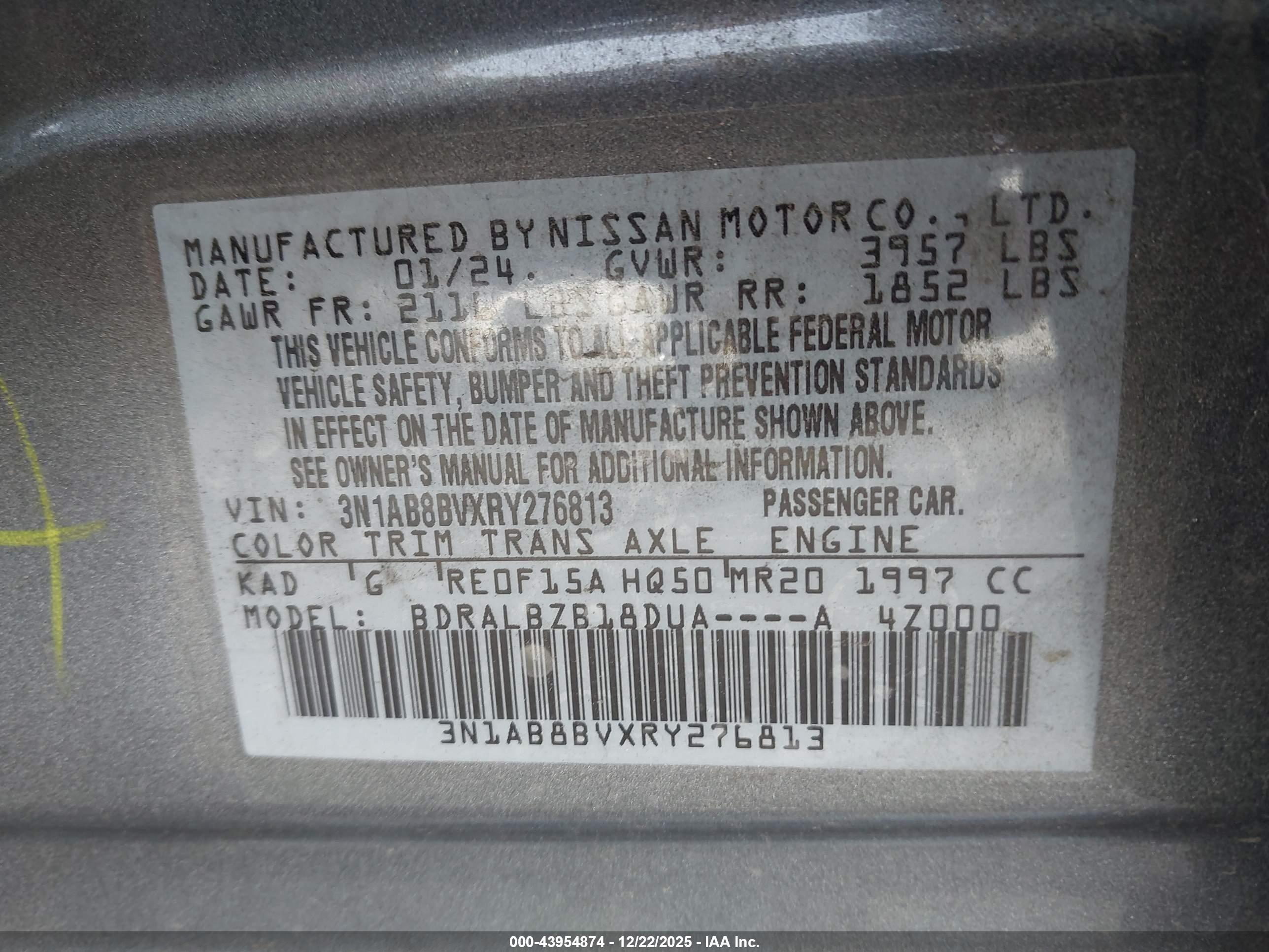 NISSAN SENTRA image 9