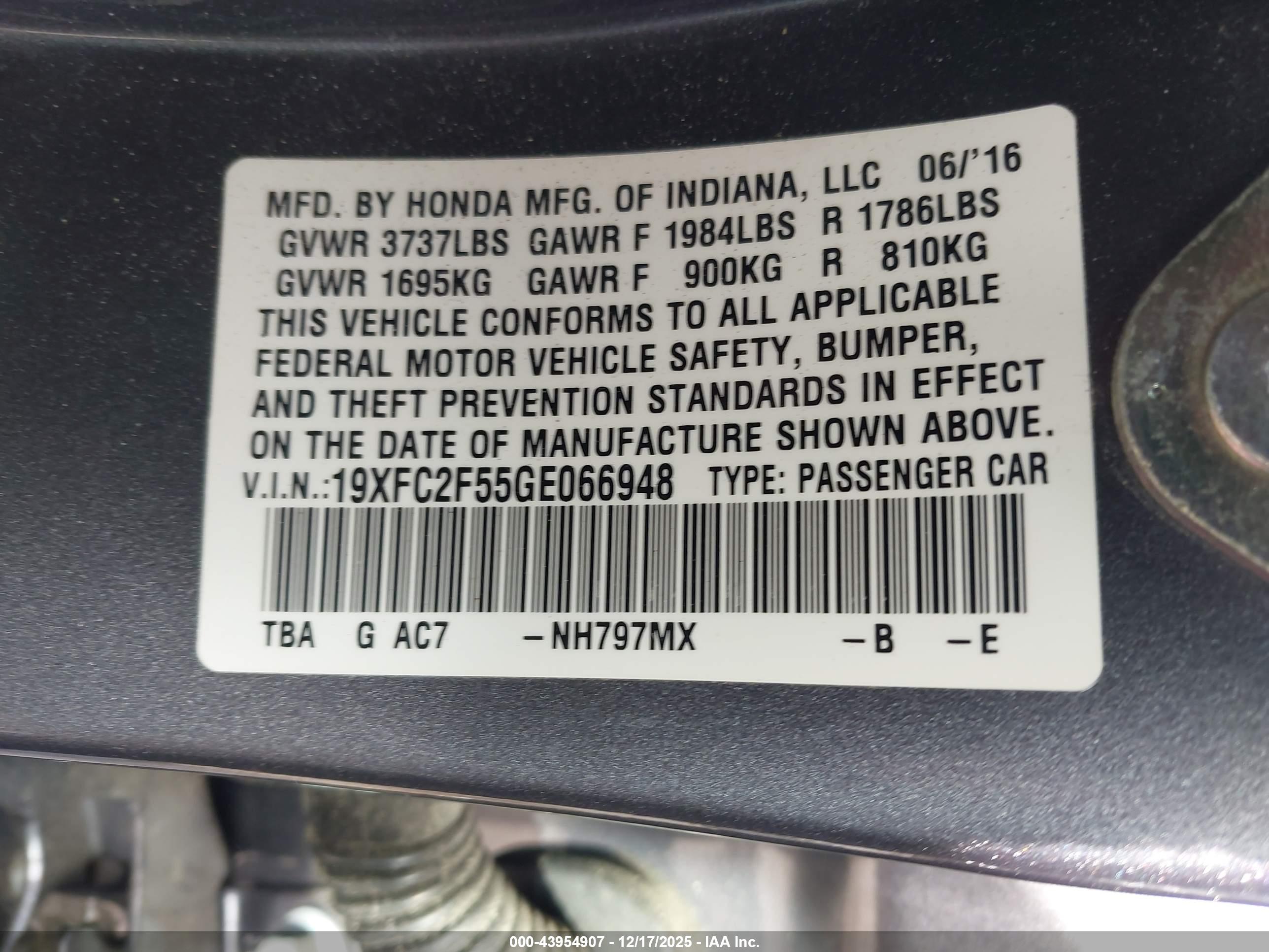 HONDA CIVIC image 9
