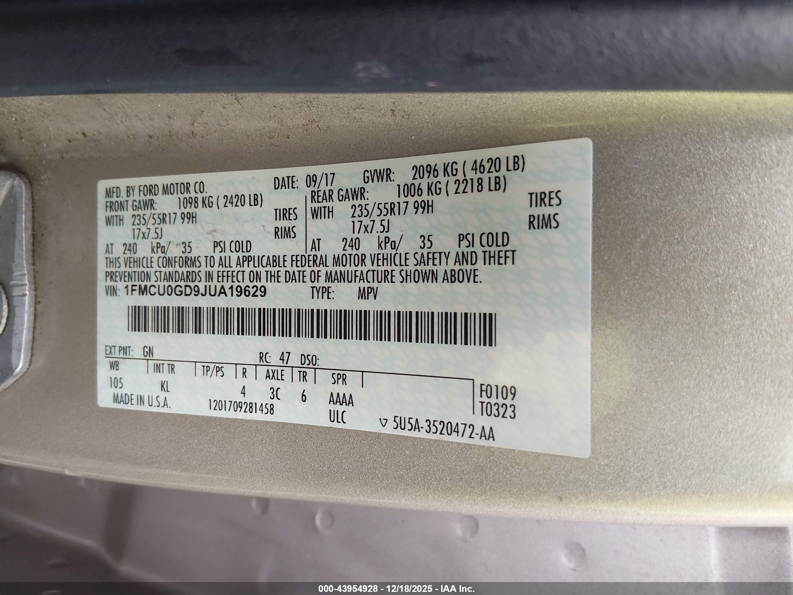 FORD ESCAPE image 9