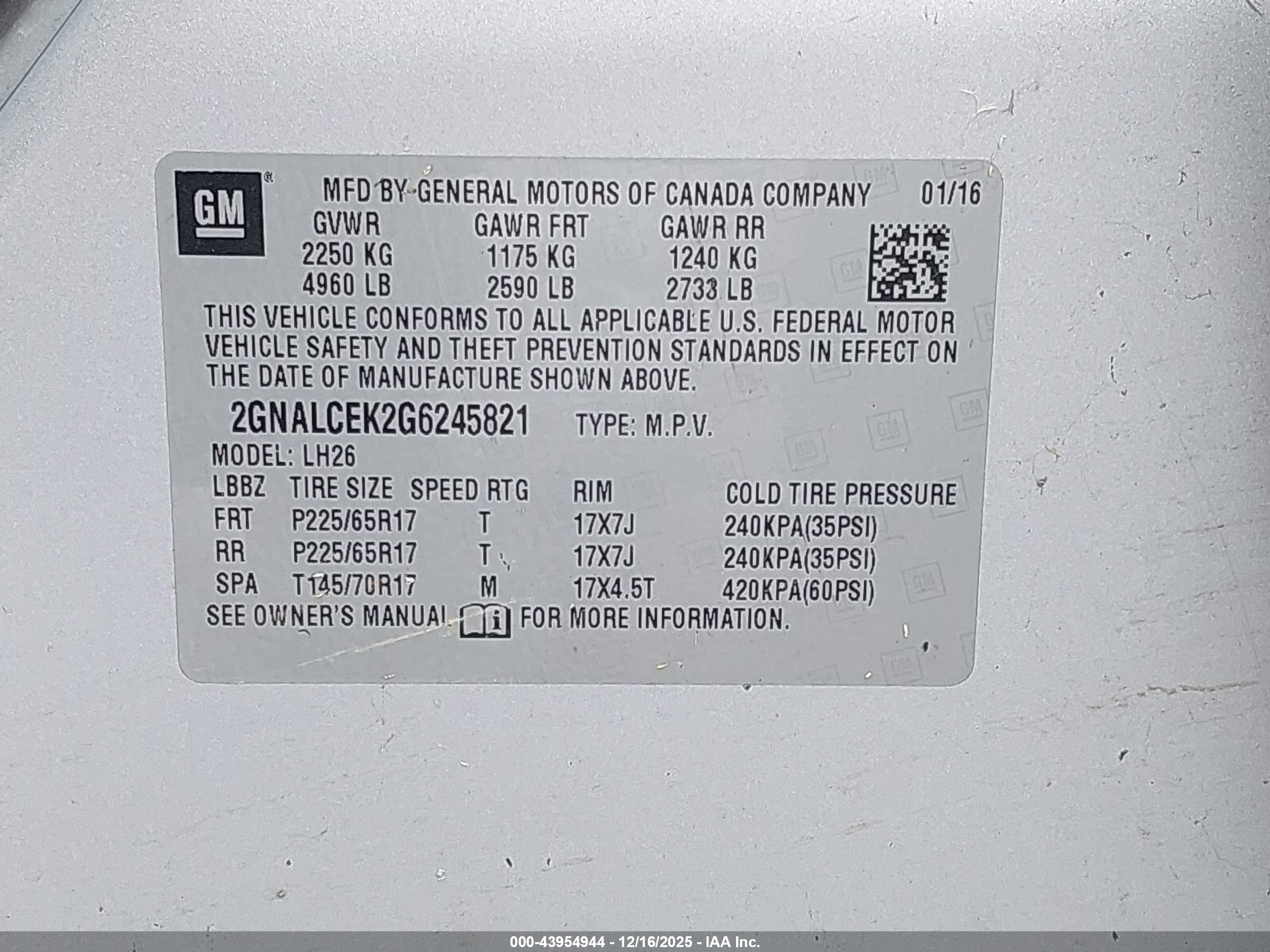 CHEVROLET EQUINOX image 9