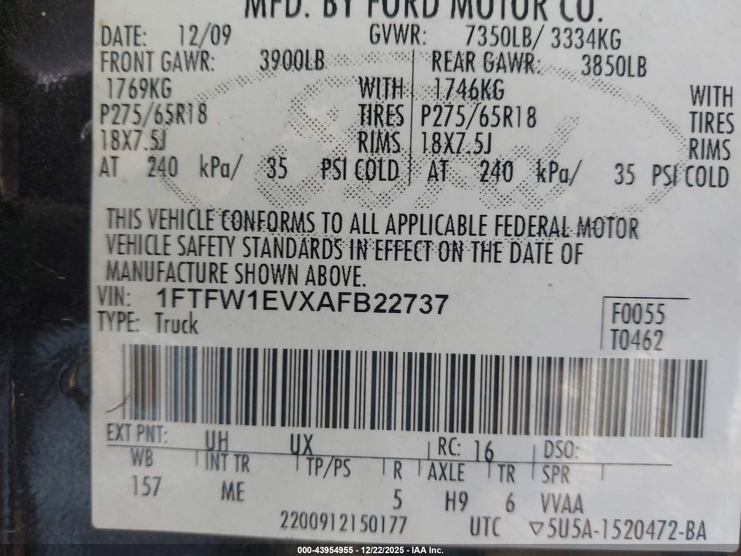 FORD F-150 image 9