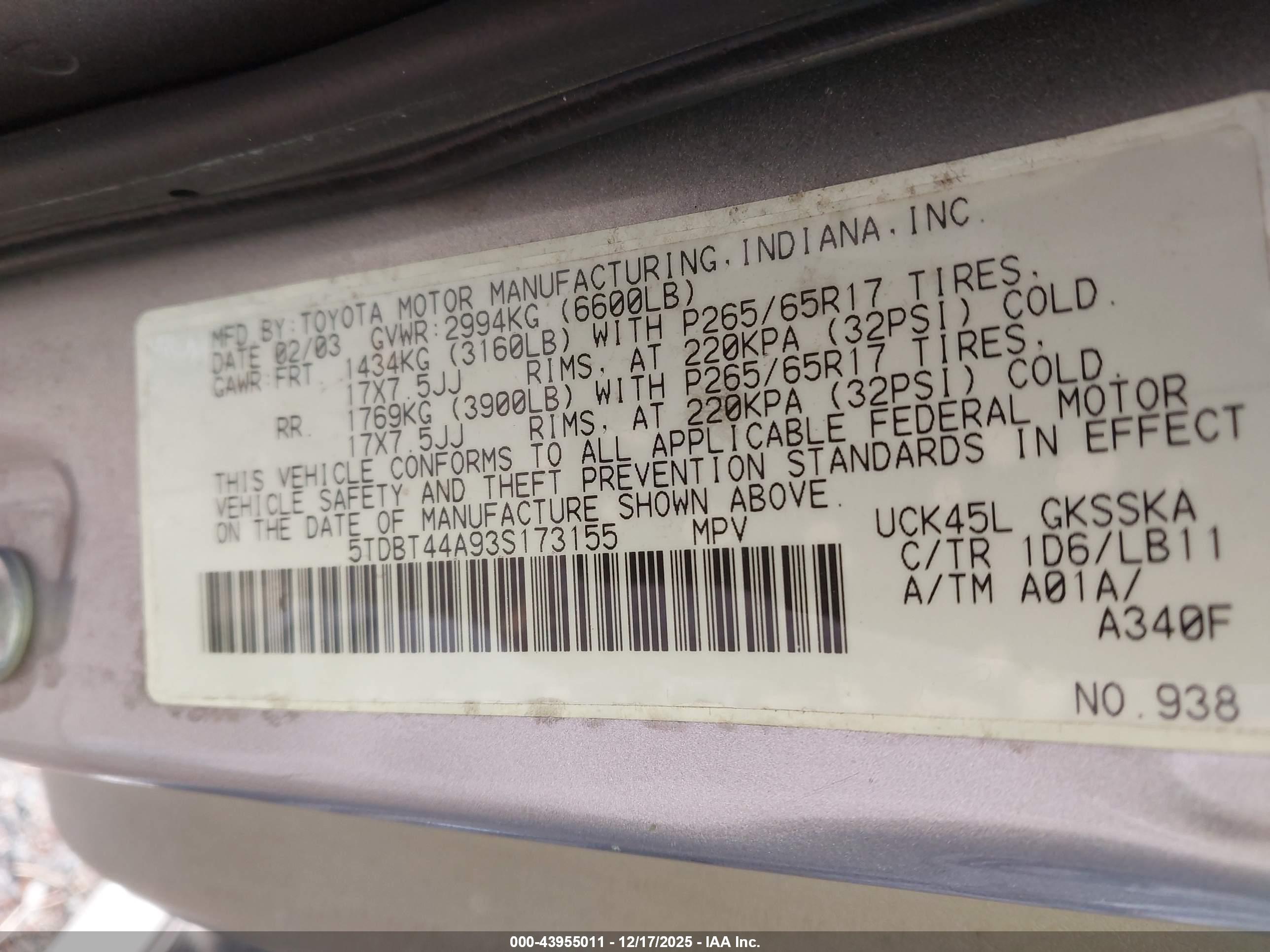 TOYOTA SEQUOIA image 9