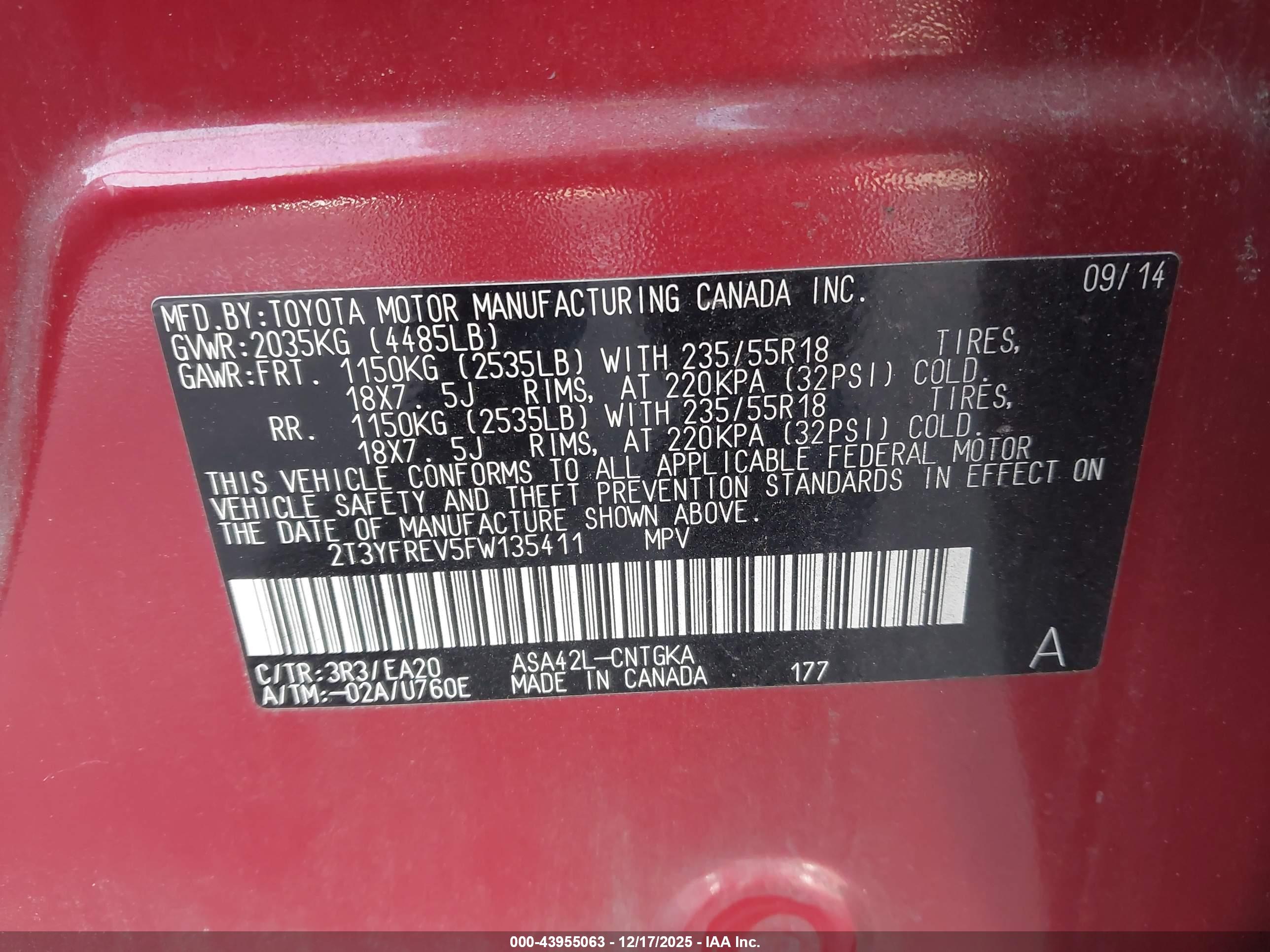 TOYOTA RAV4 image 9
