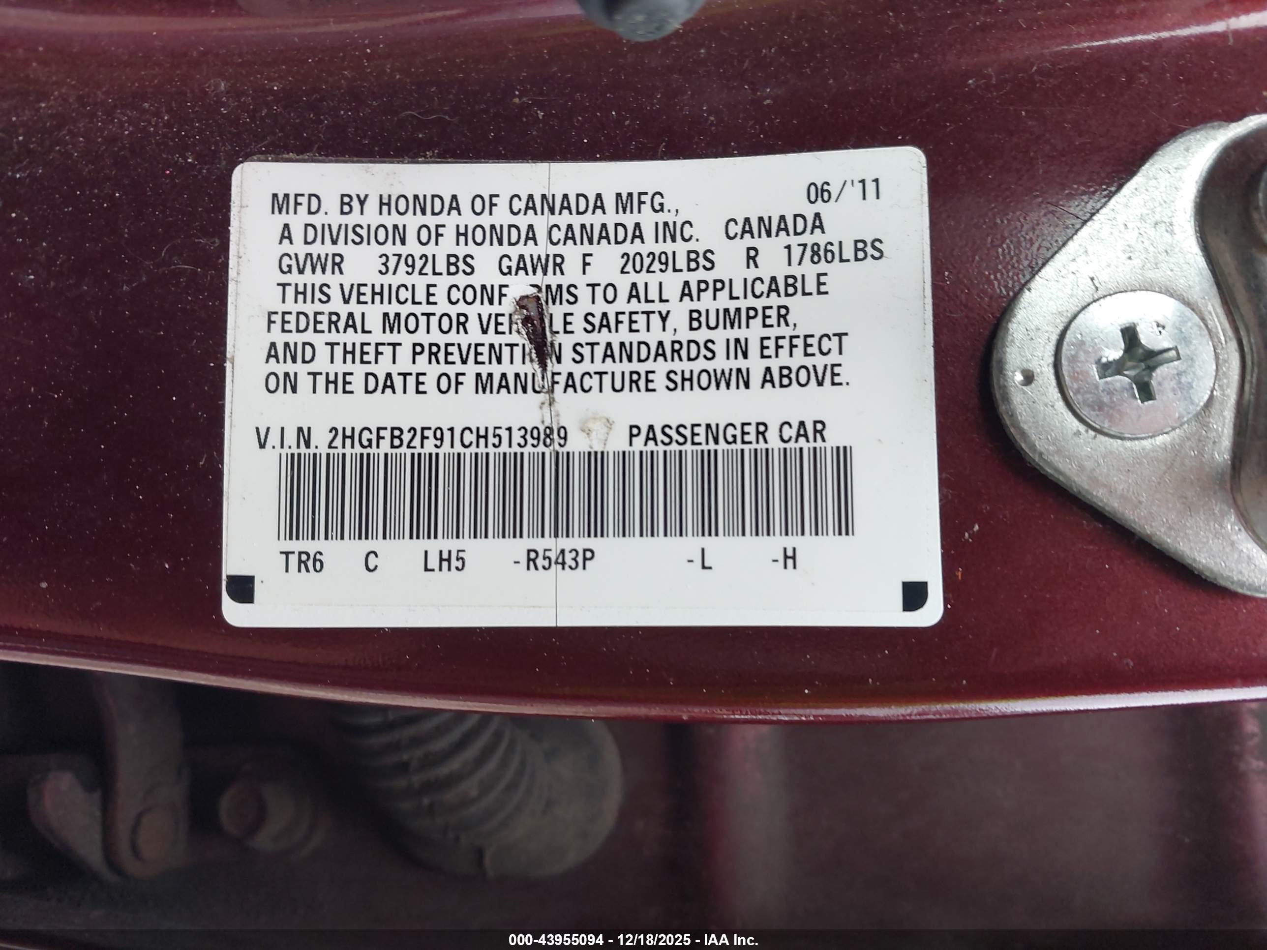 HONDA CIVIC image 9