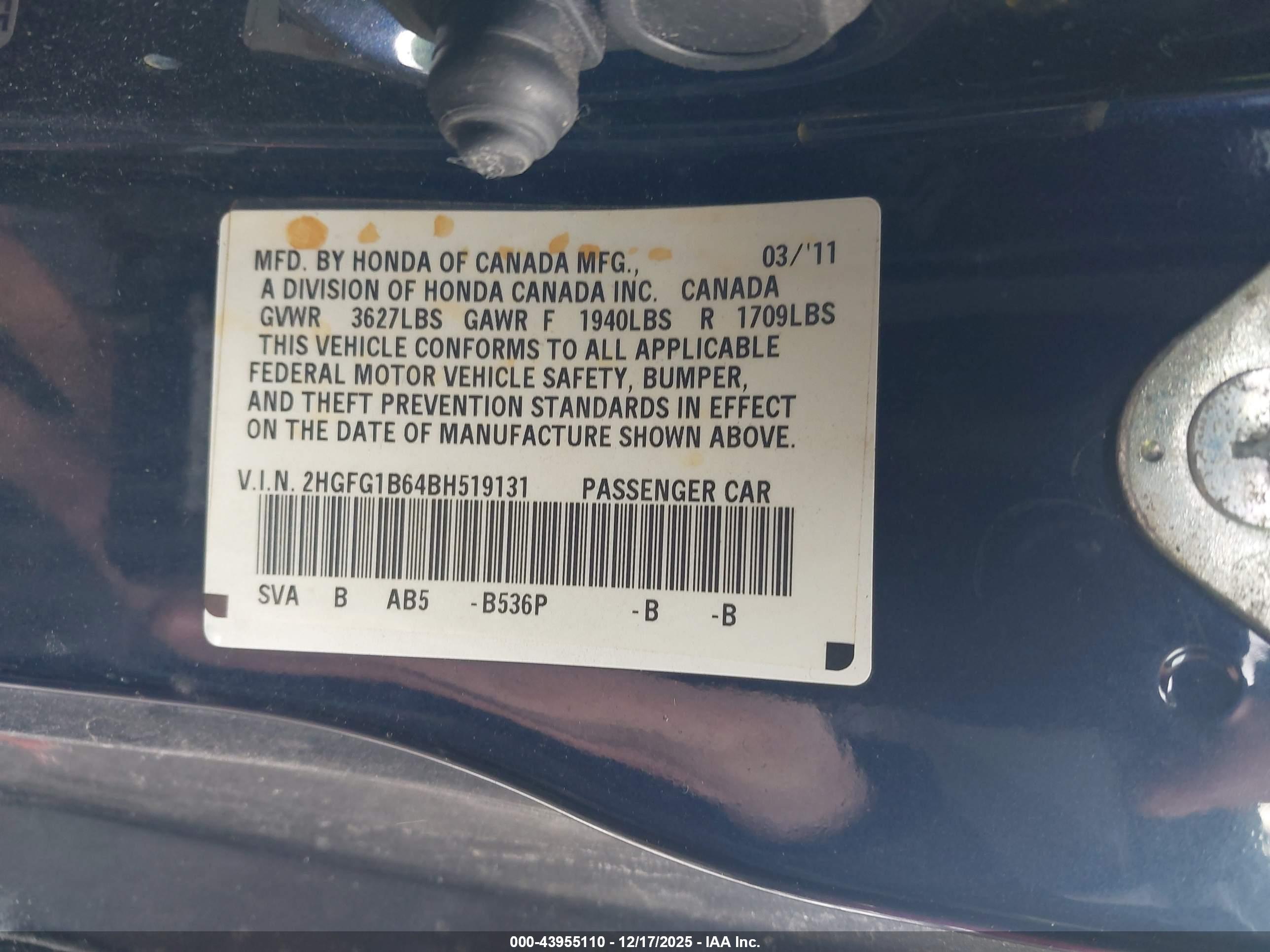 HONDA CIVIC image 9