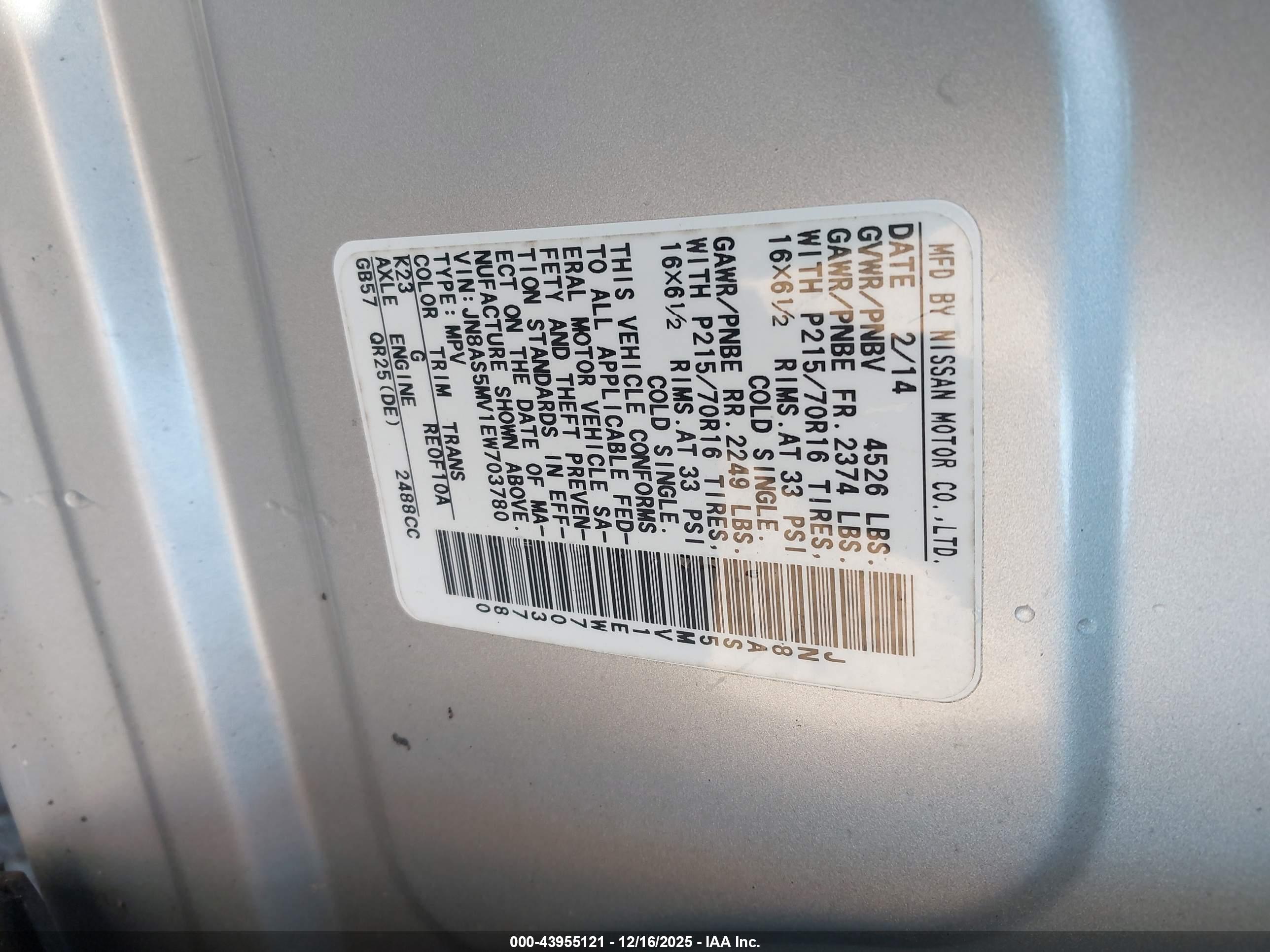 NISSAN ROGUE image 9