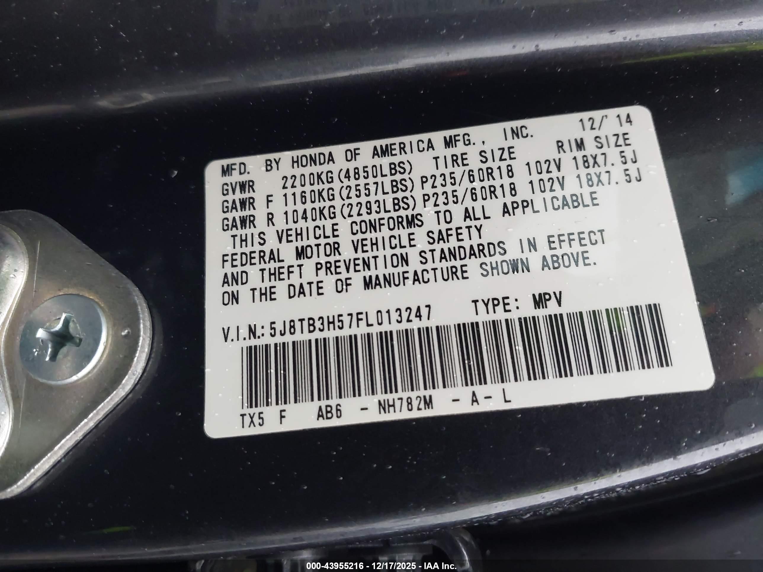 ACURA RDX image 9