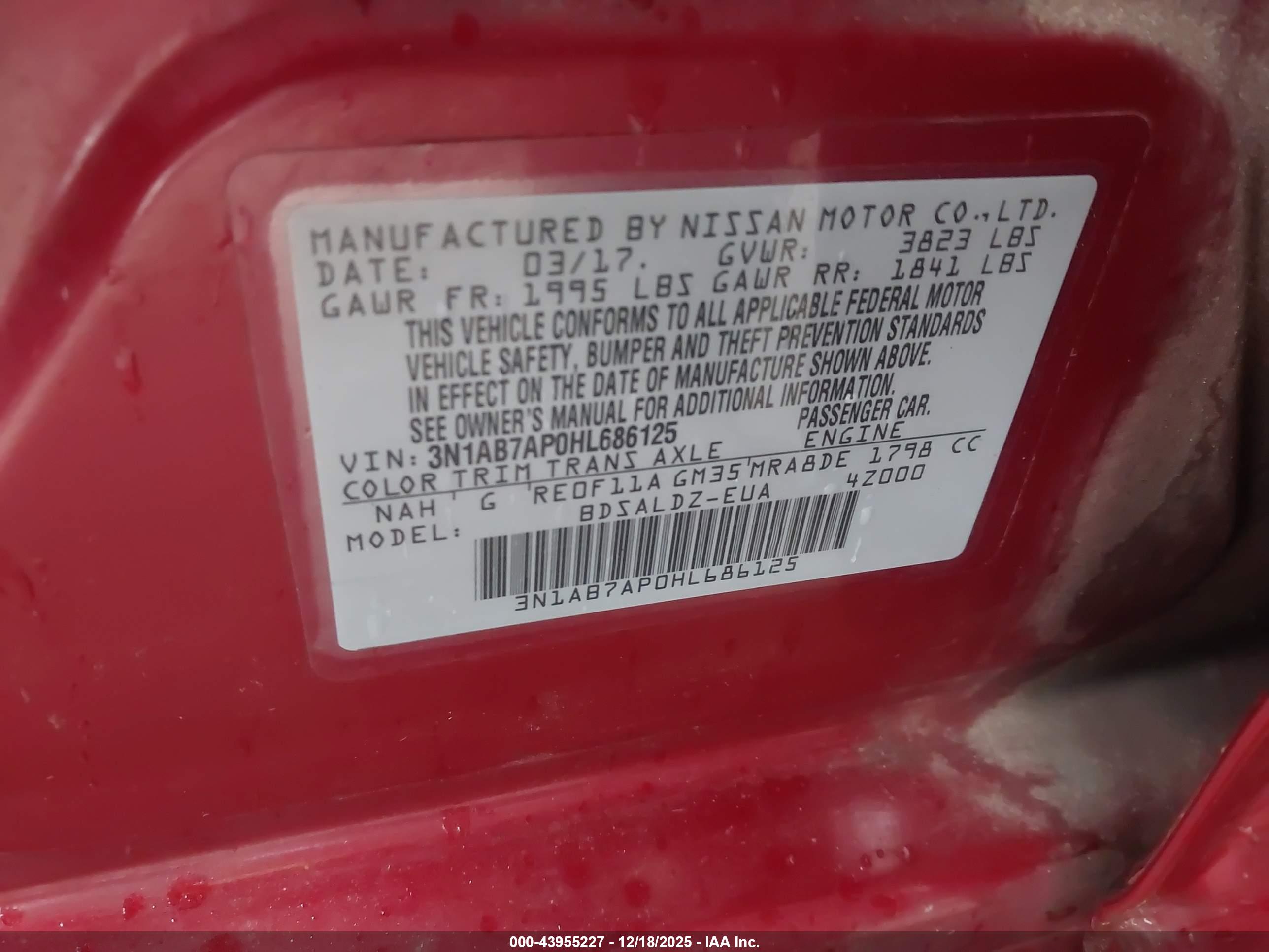 NISSAN SENTRA image 9