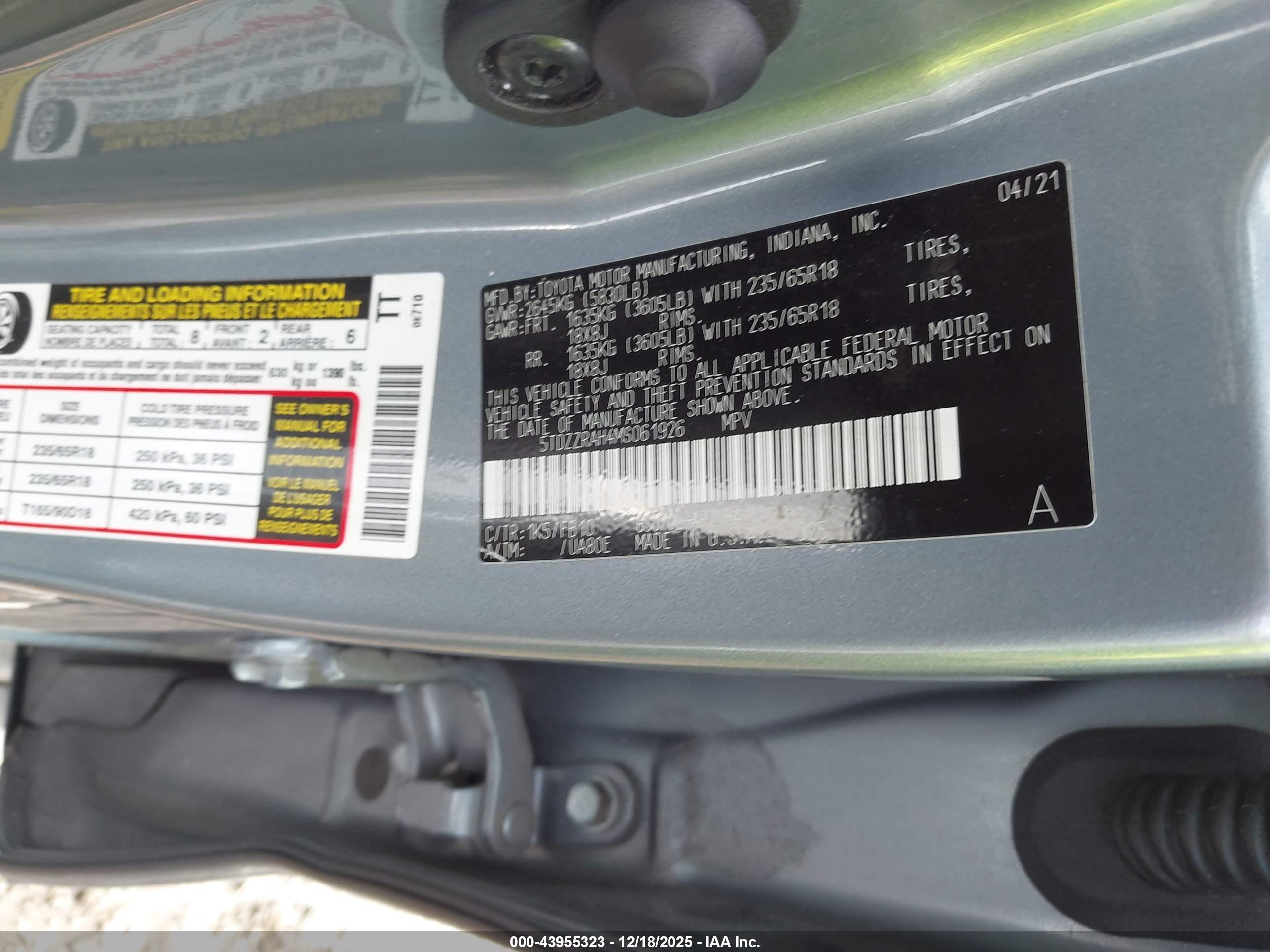 TOYOTA HIGHLANDER image 9