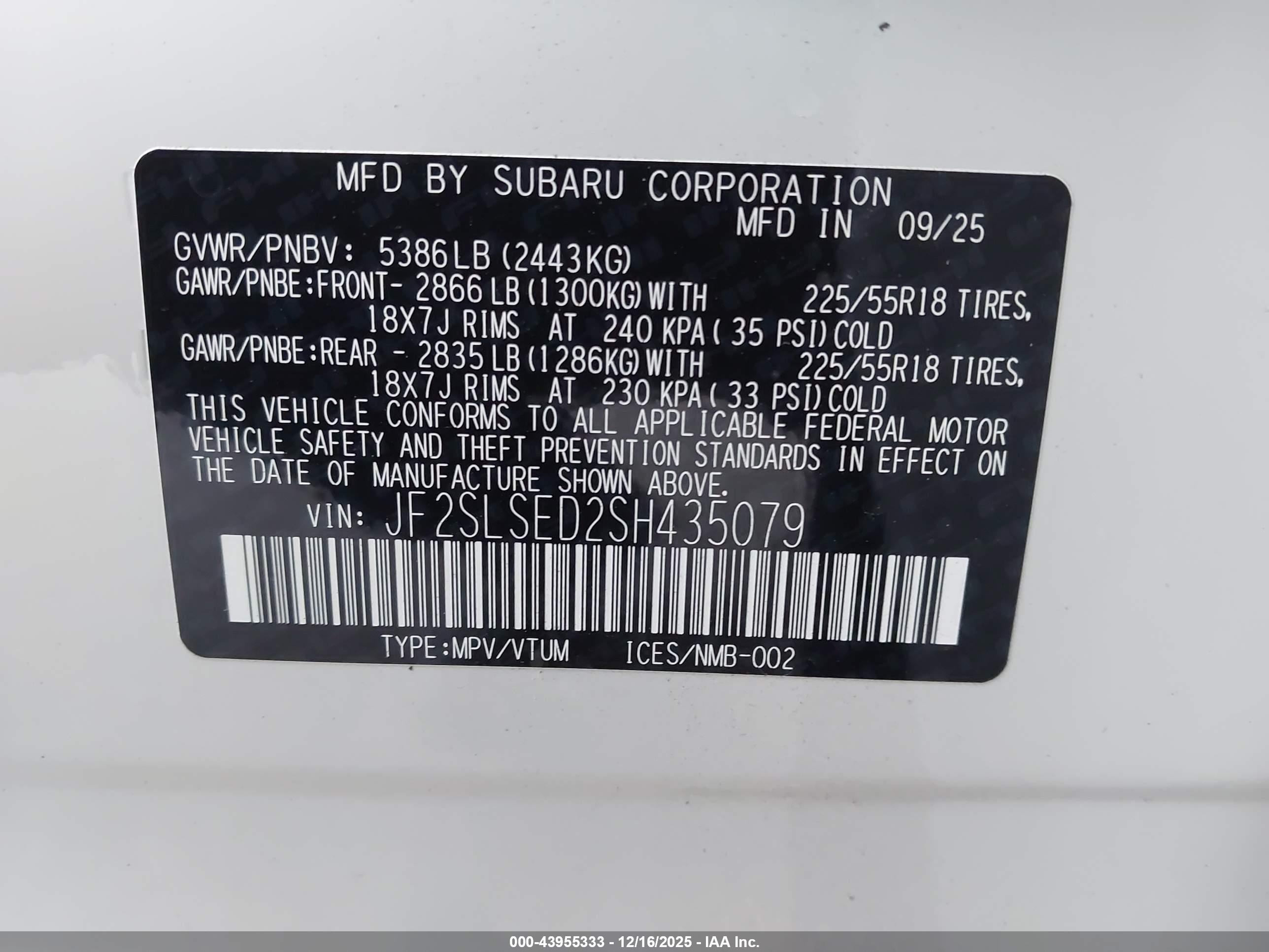 SUBARU FORESTER image 9