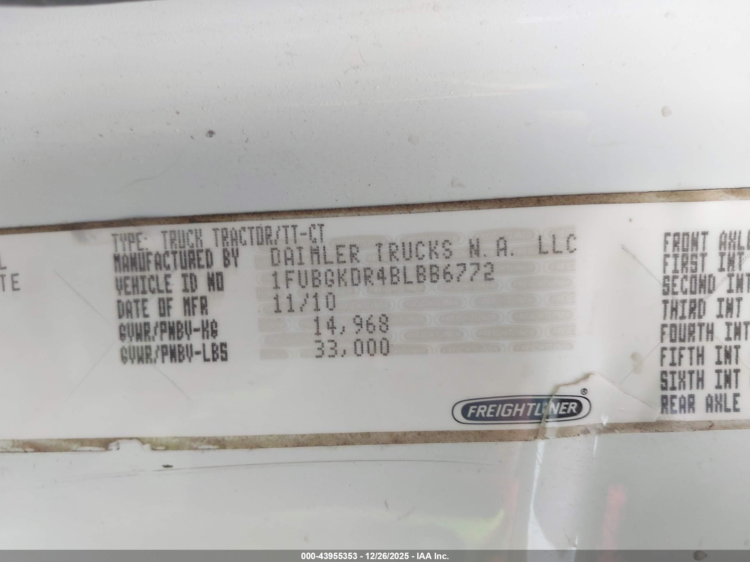 FREIGHTLINER CASCADIA image 9