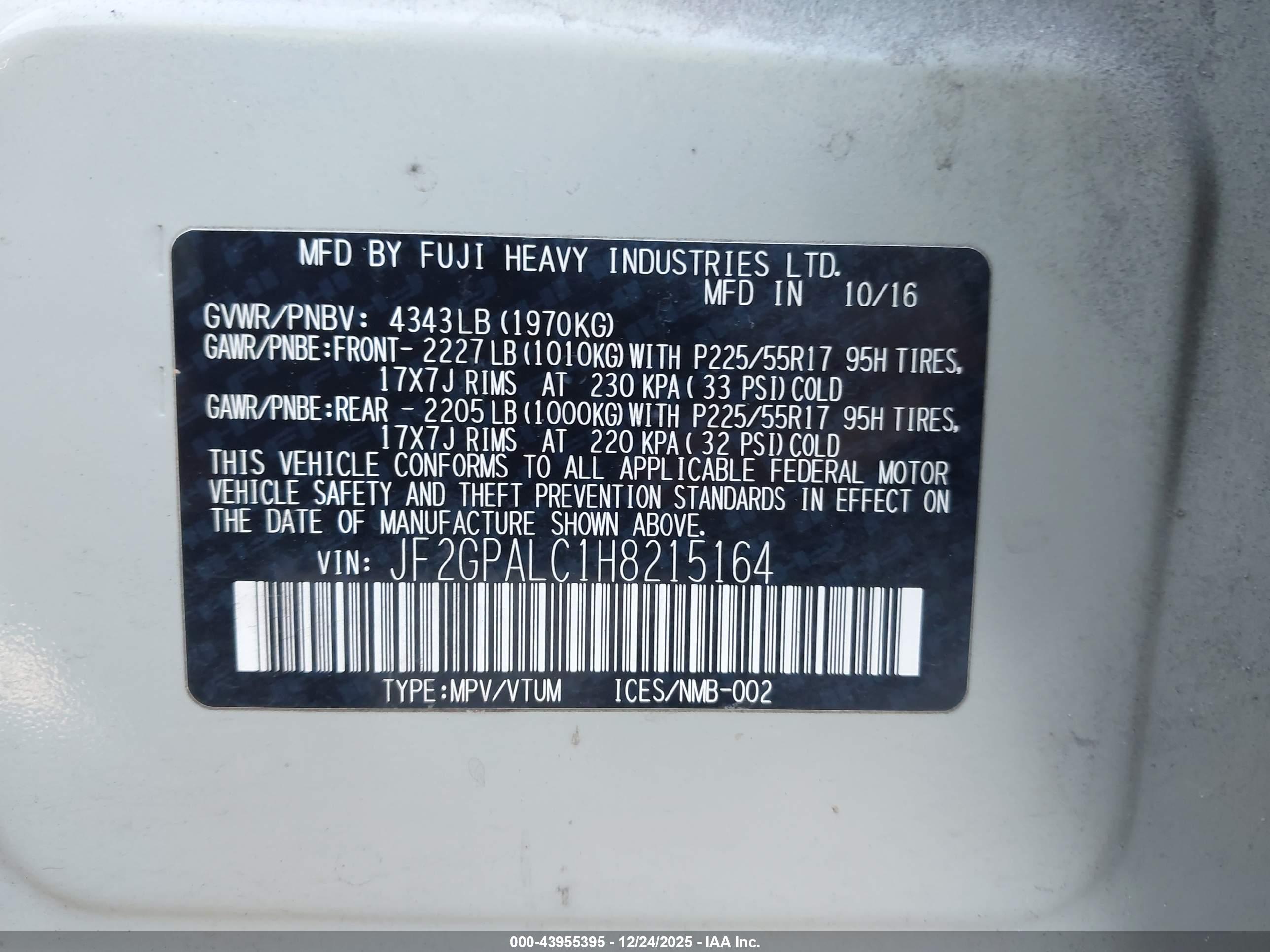 SUBARU CROSSTREK image 9
