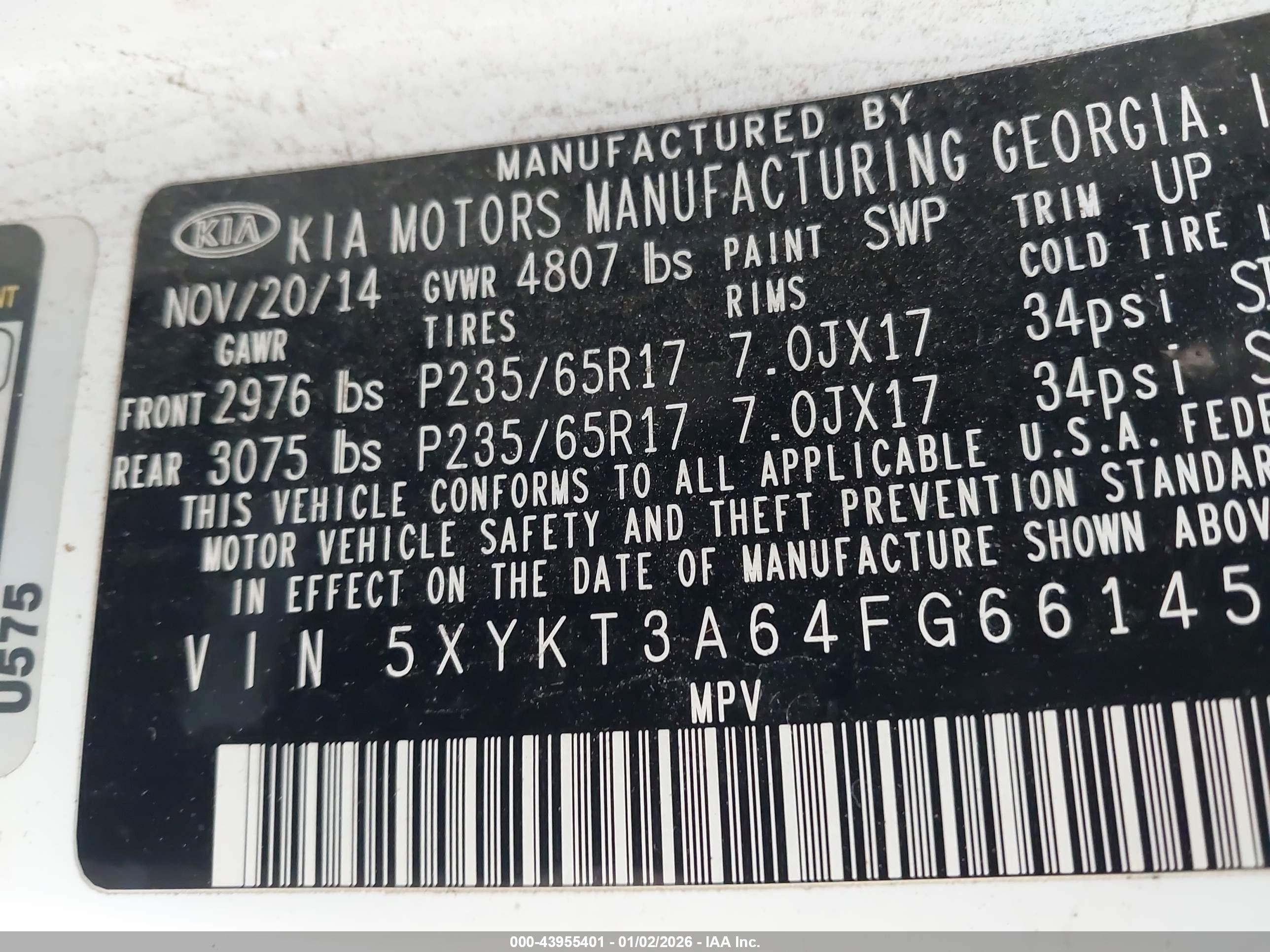 KIA SORENTO image 9