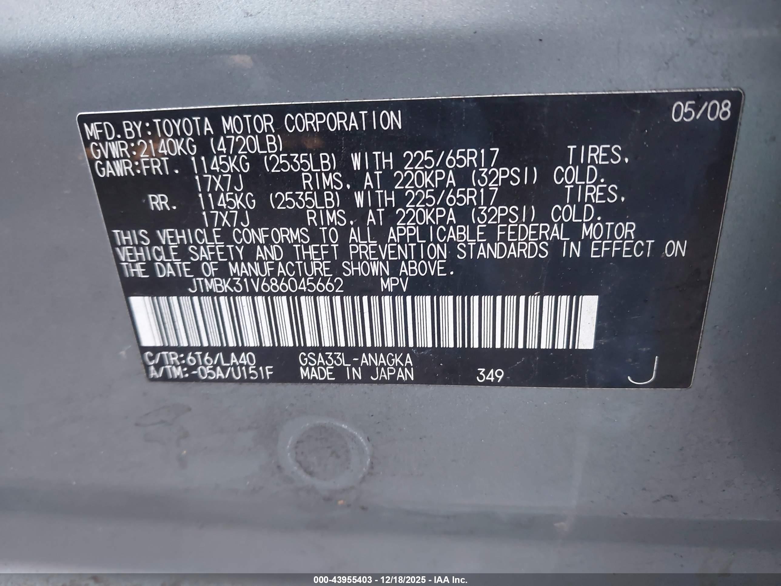 TOYOTA RAV4 image 9