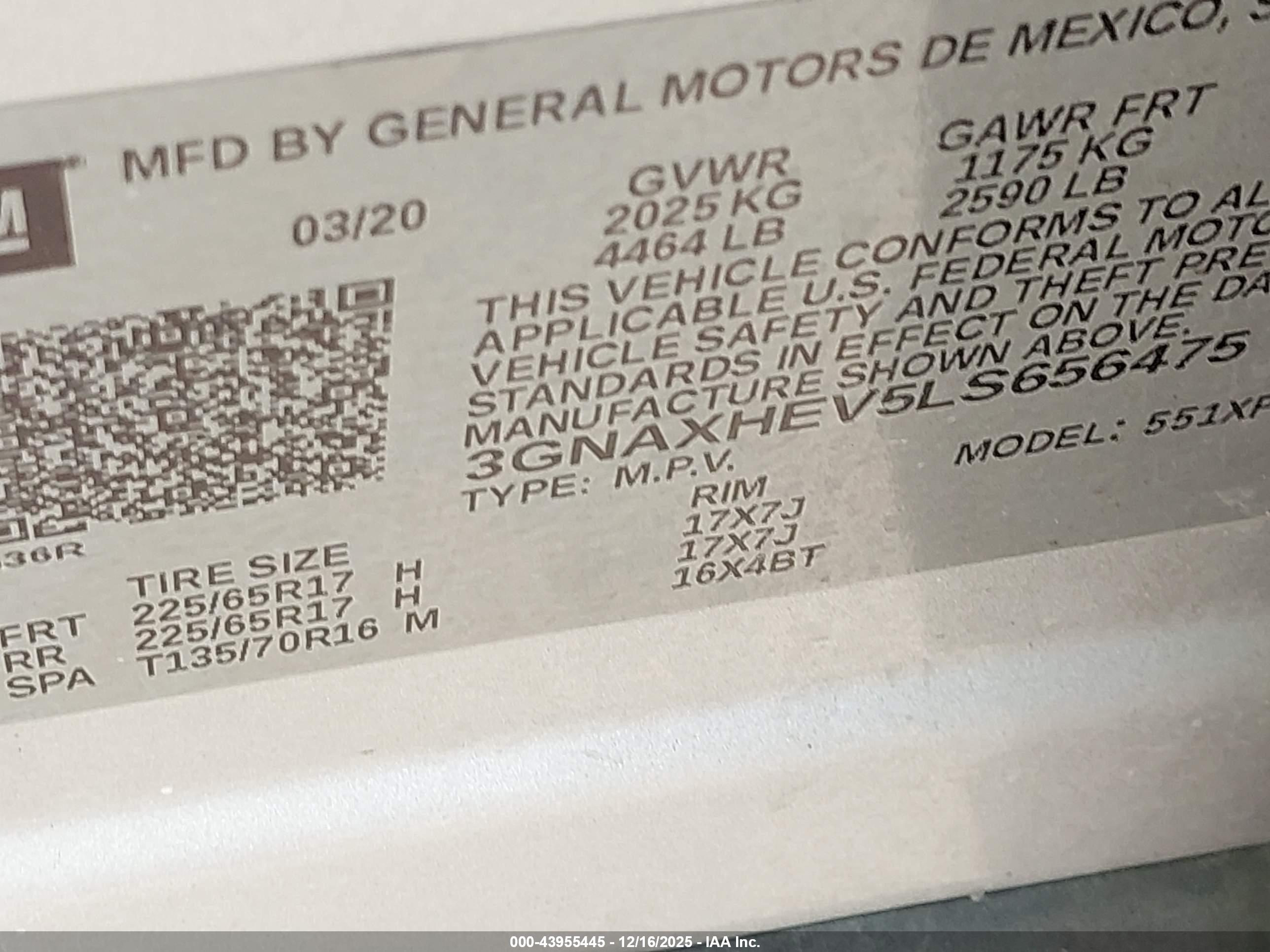 CHEVROLET EQUINOX image 9