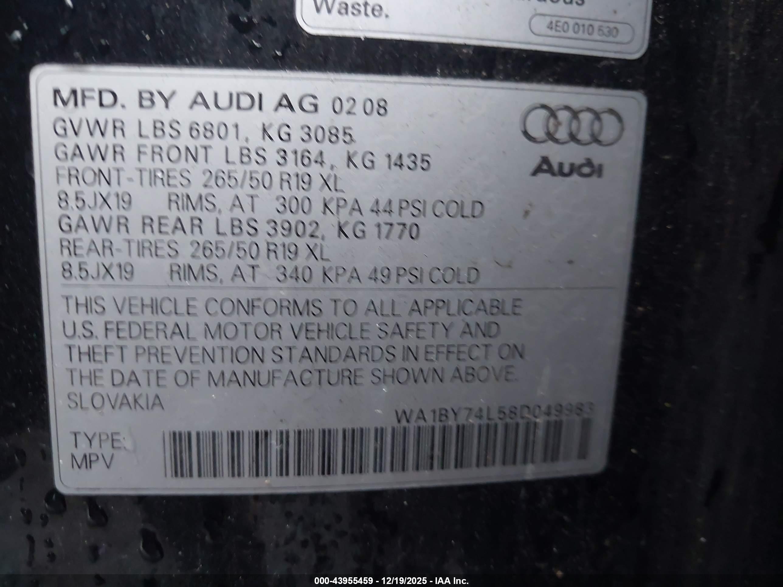AUDI Q7 image 9
