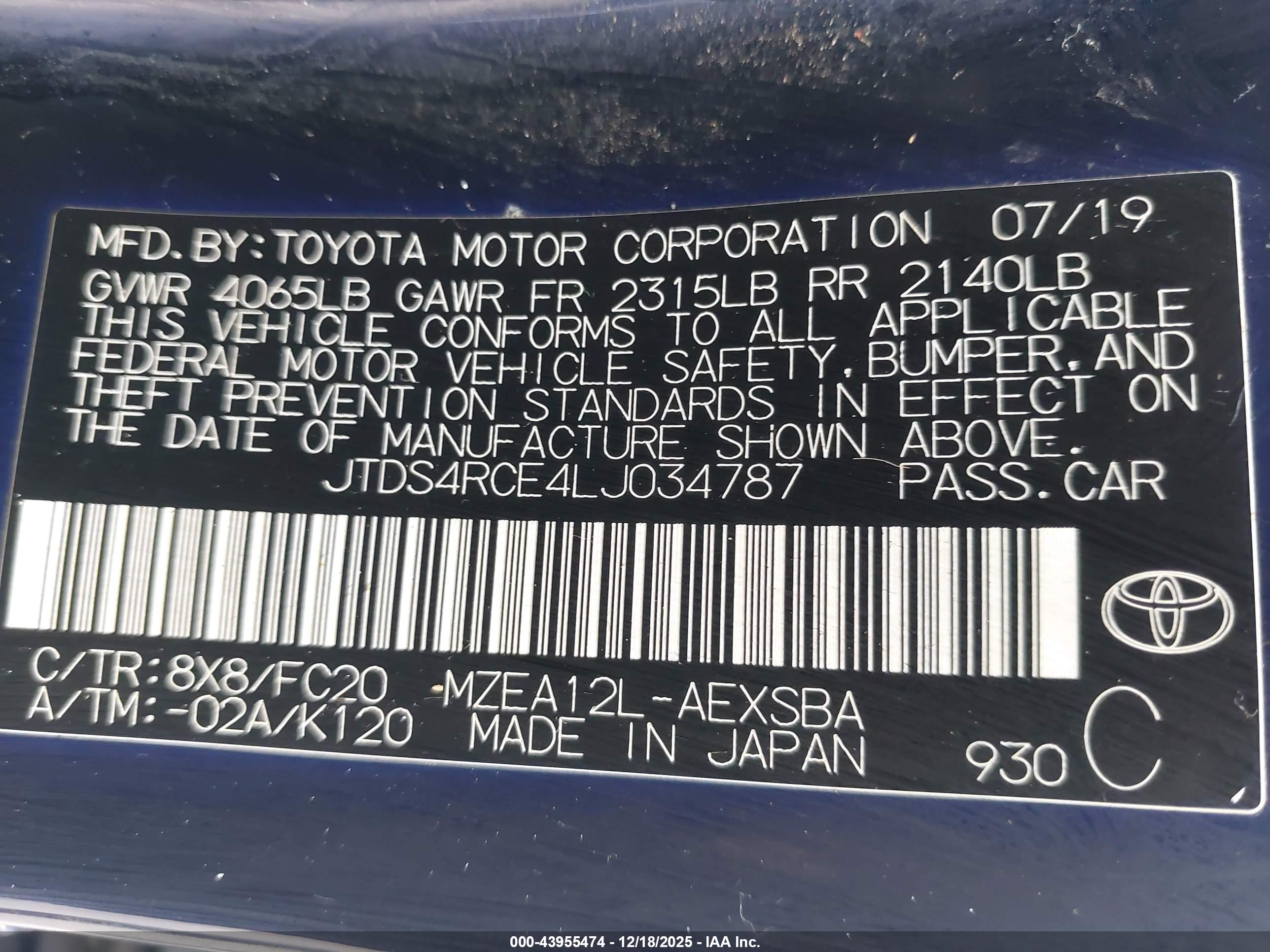TOYOTA COROLLA image 9
