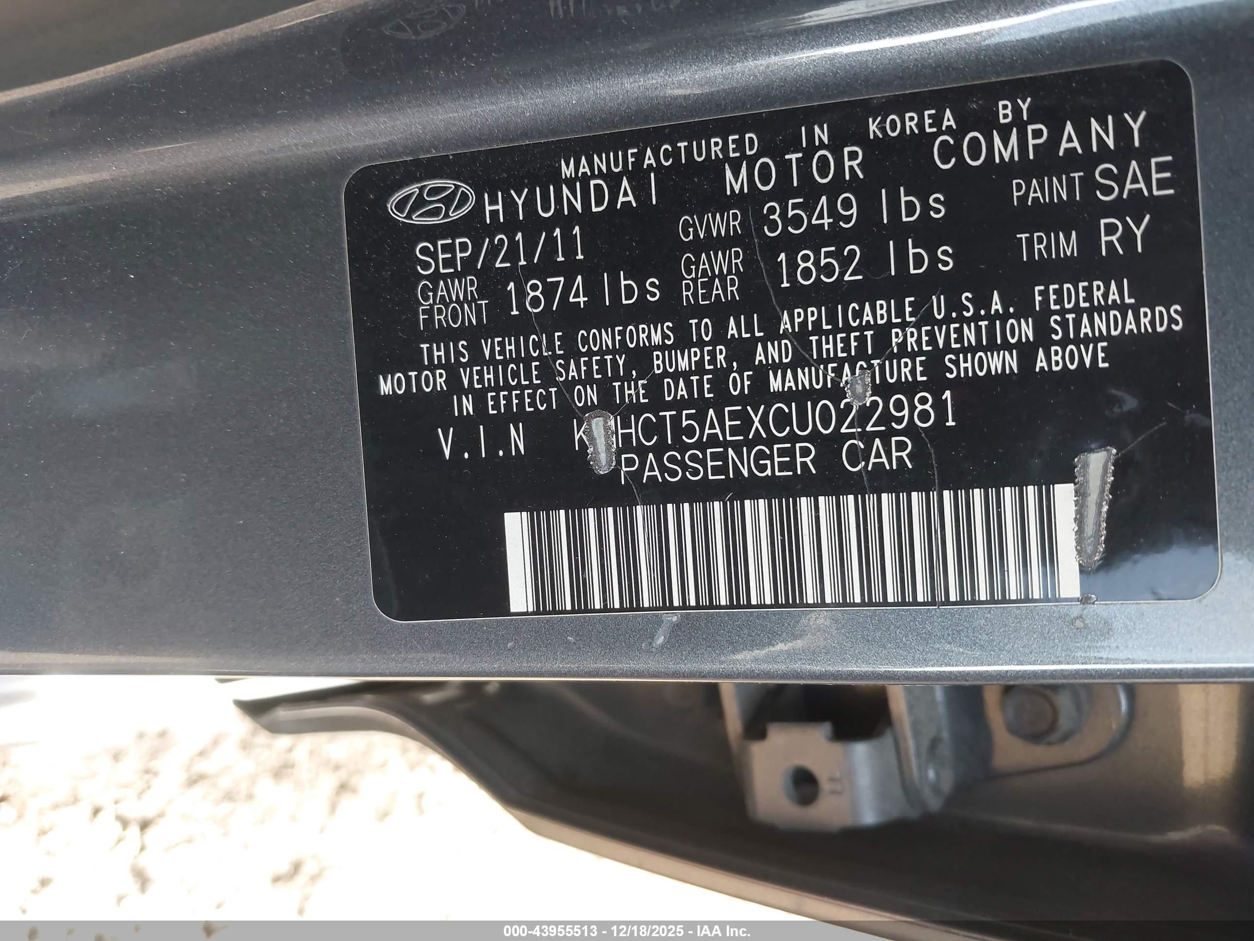 HYUNDAI ACCENT image 9