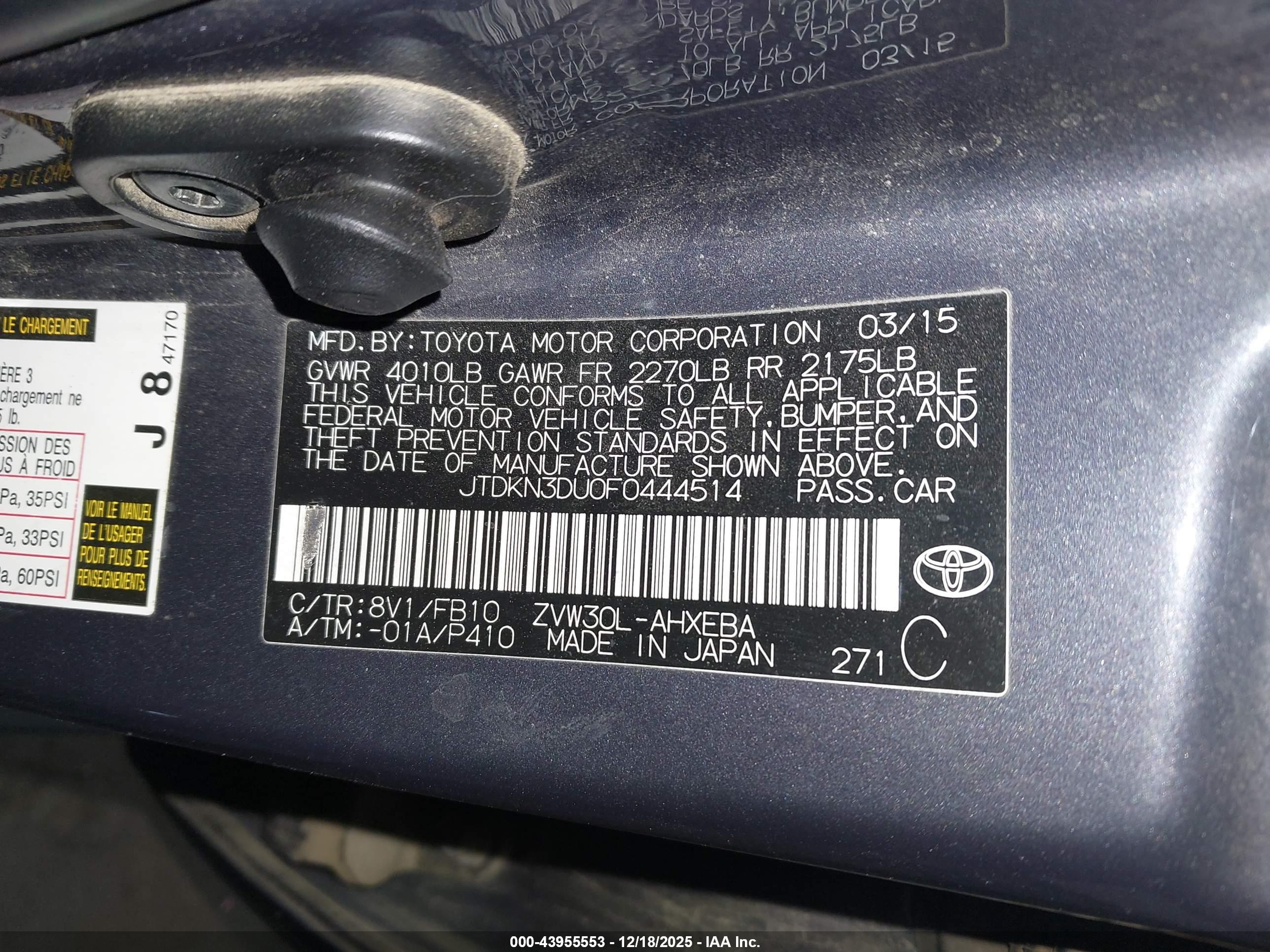 TOYOTA PRIUS image 9