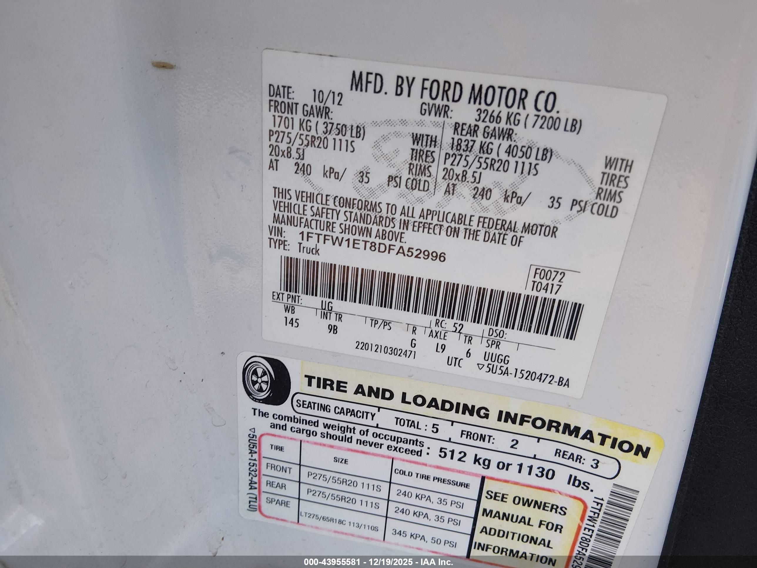 FORD F-150 image 9
