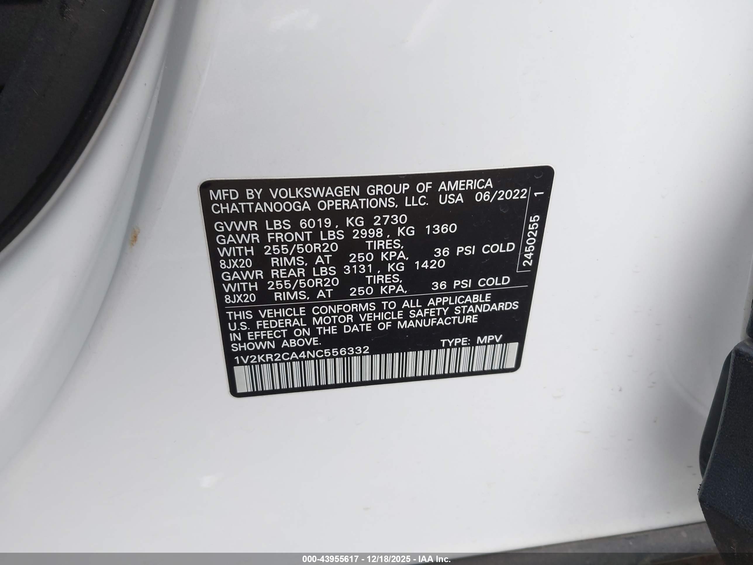 VOLKSWAGEN ATLAS image 9