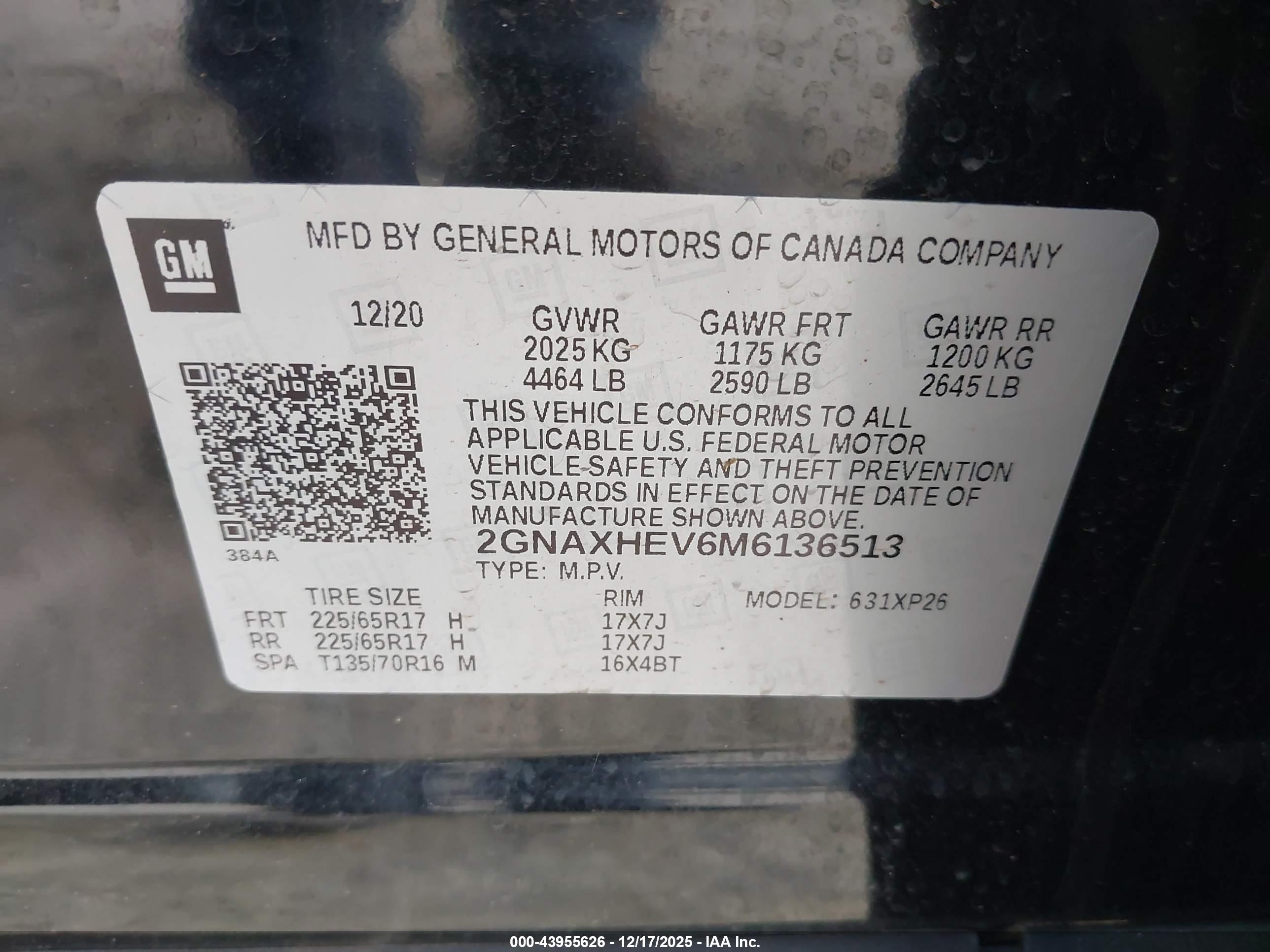 CHEVROLET EQUINOX image 9