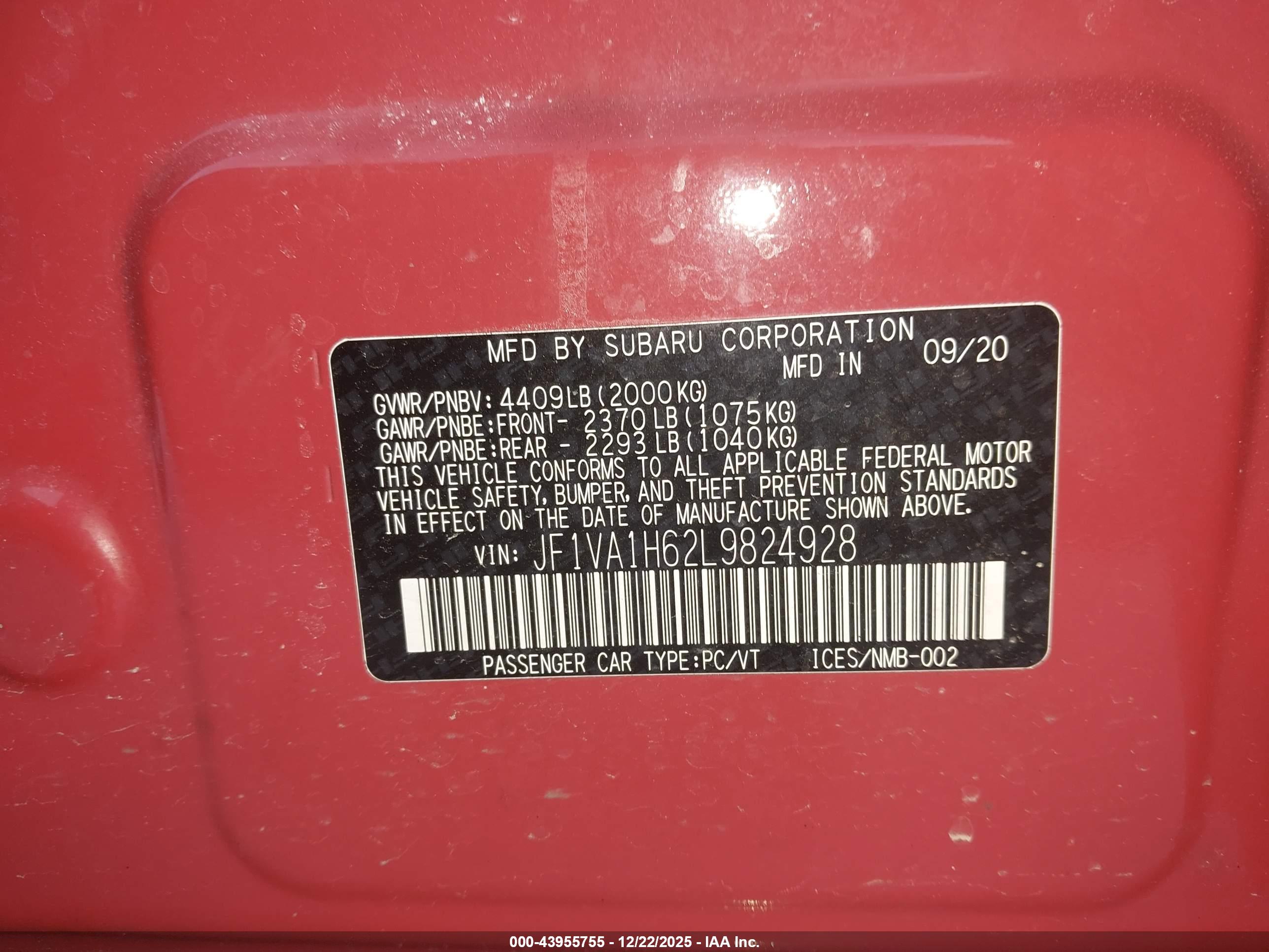 SUBARU WRX image 9