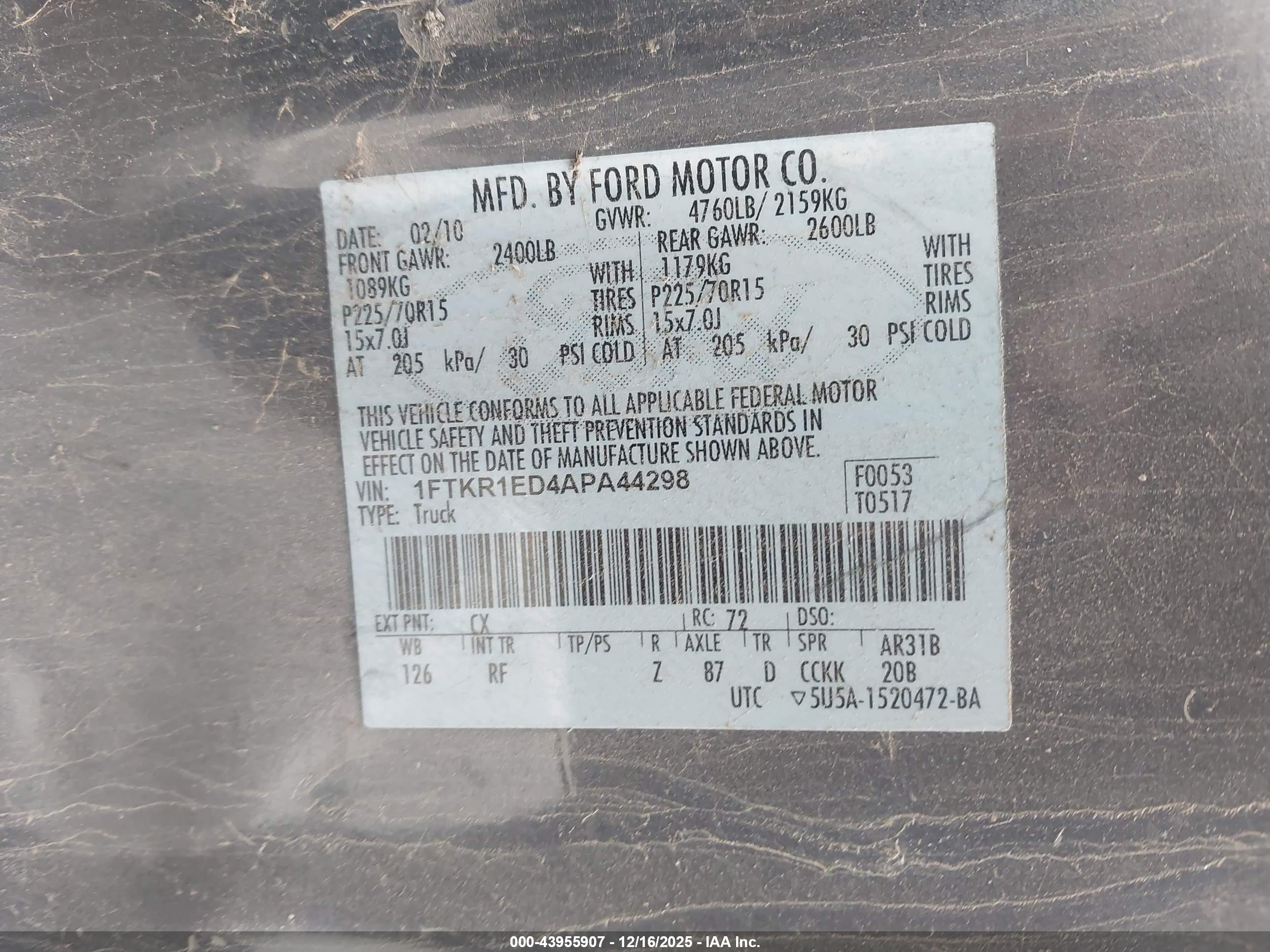 FORD RANGER image 9