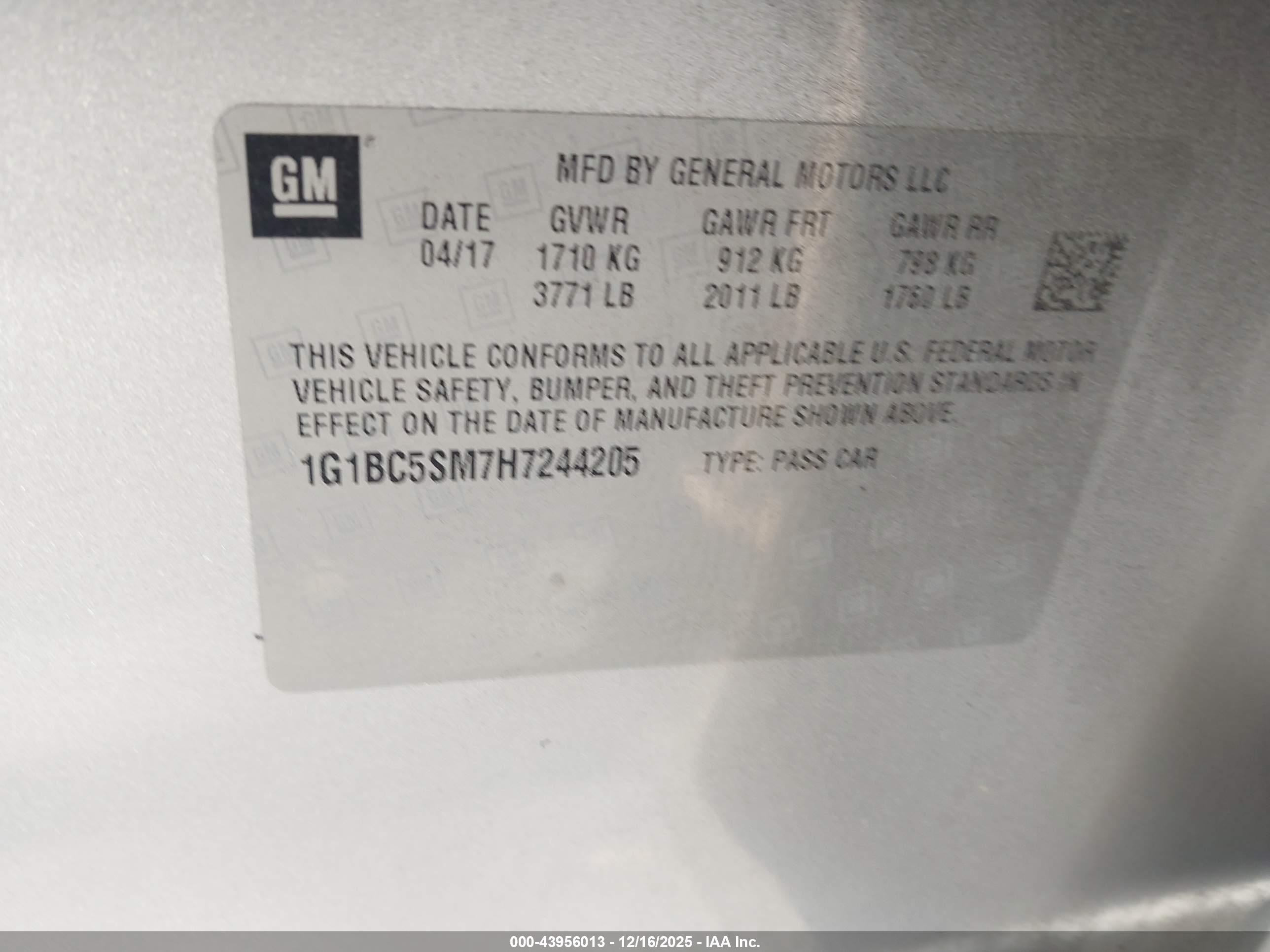 CHEVROLET CRUZE image 9