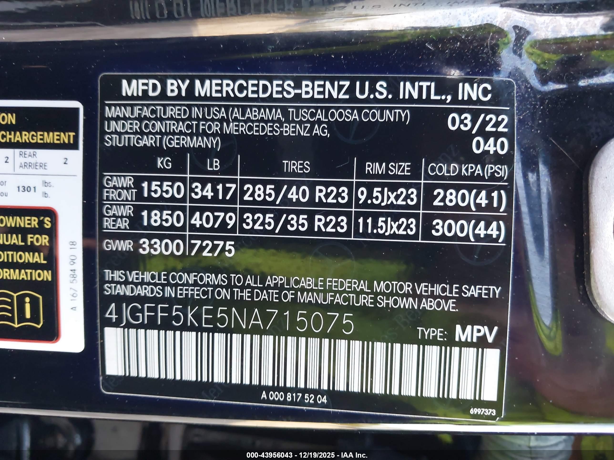 MERCEDES-BENZ GLS image 9