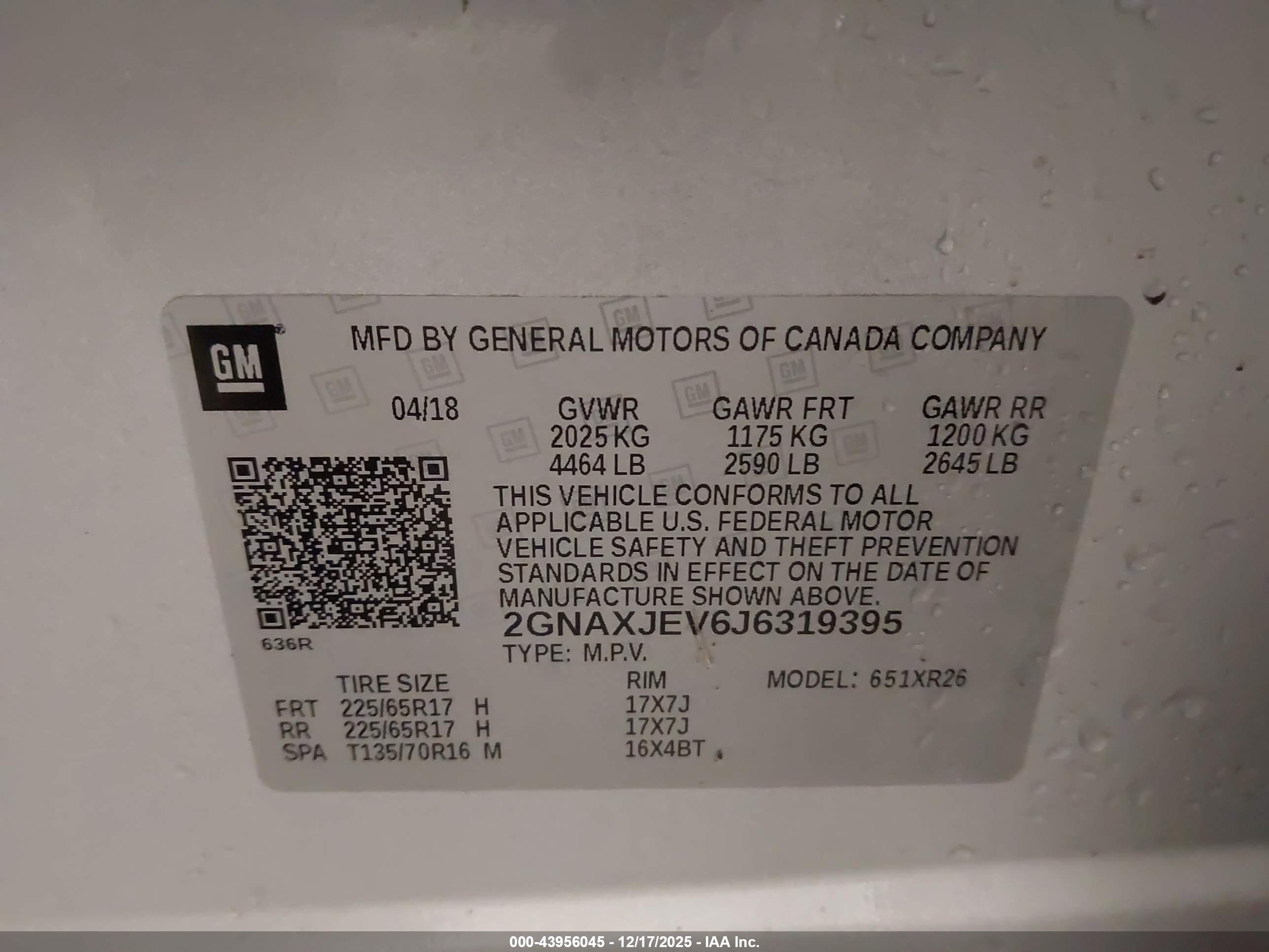 CHEVROLET EQUINOX image 9