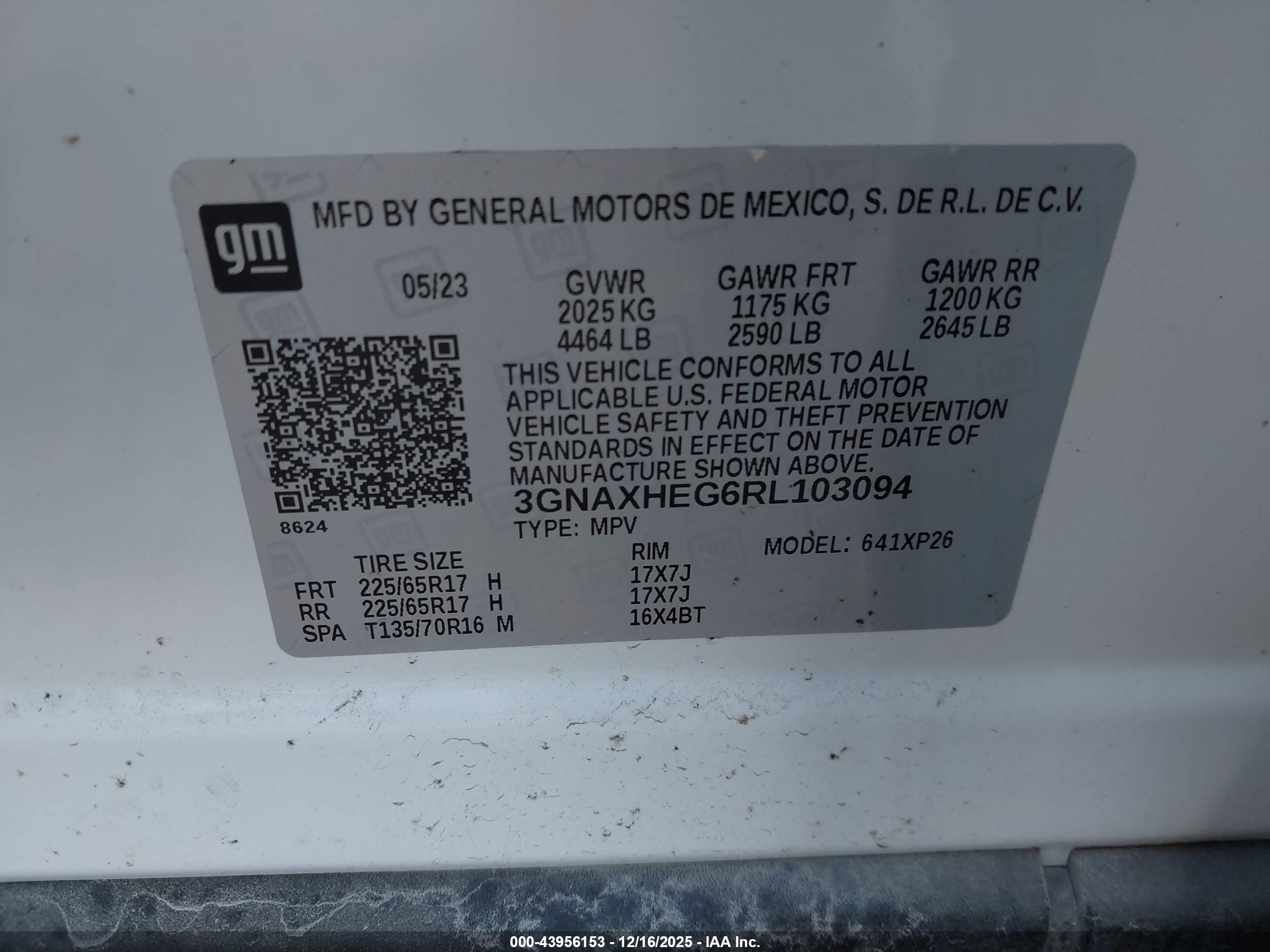 CHEVROLET EQUINOX image 9
