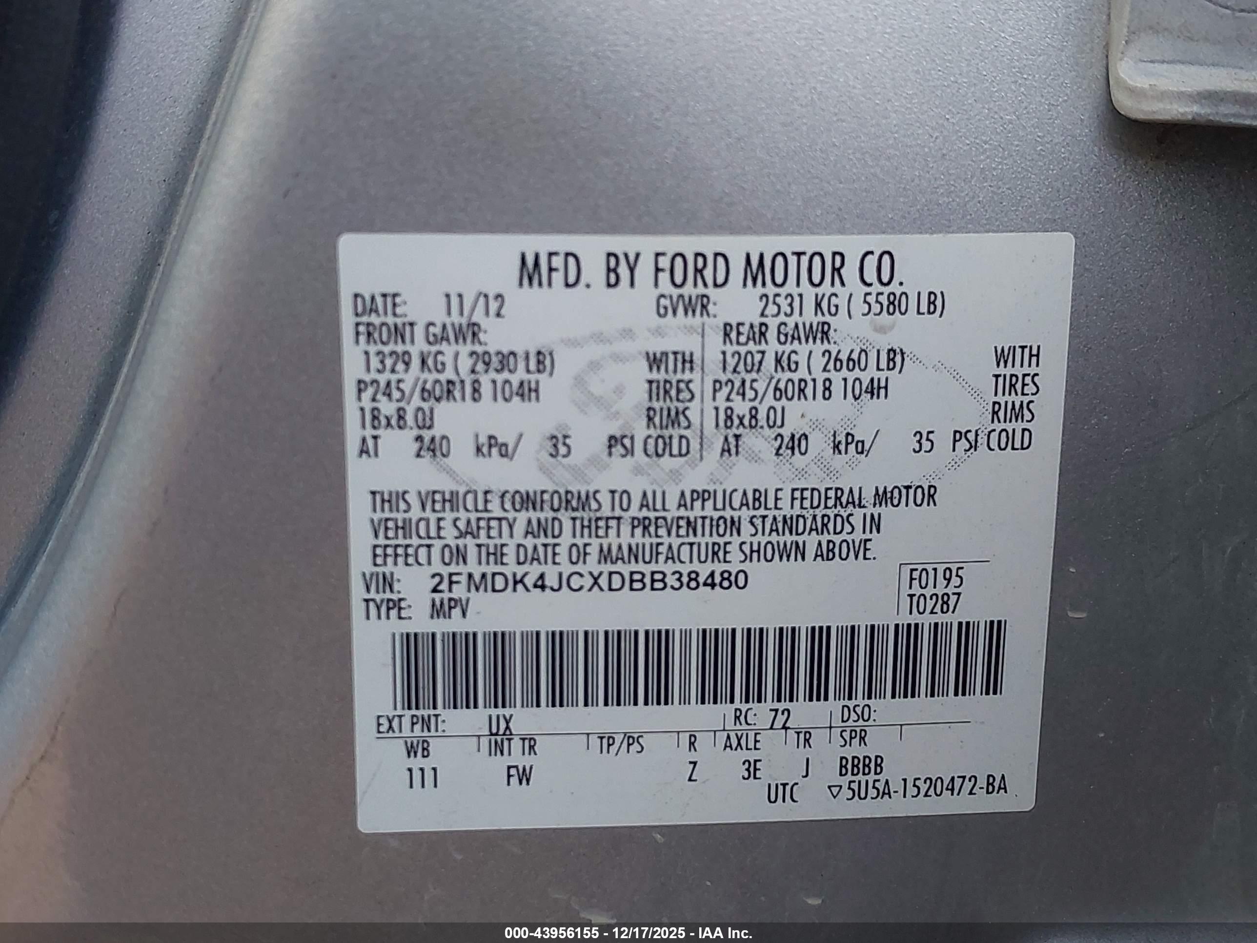 FORD EDGE image 9