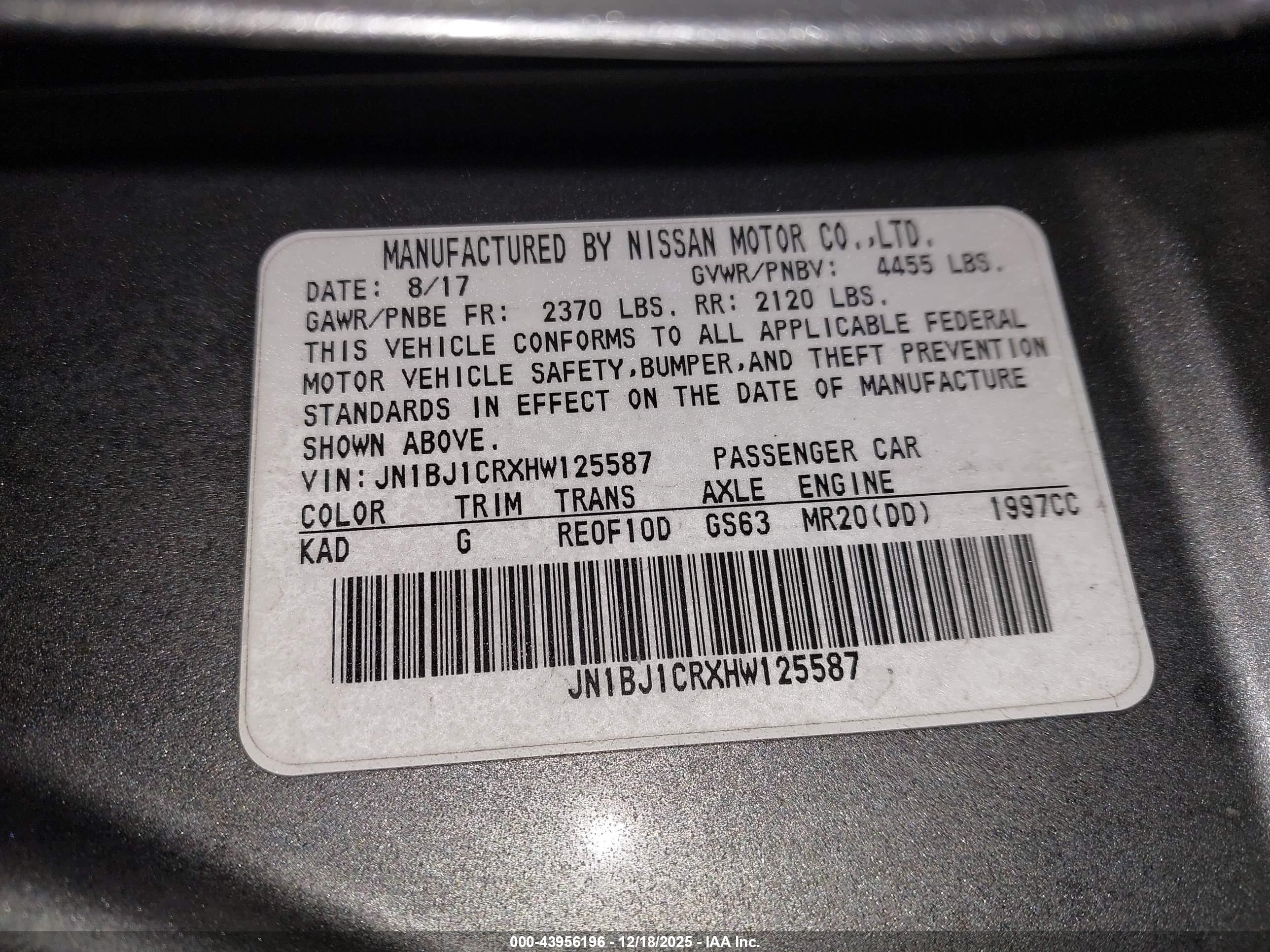 NISSAN ROGUE image 9