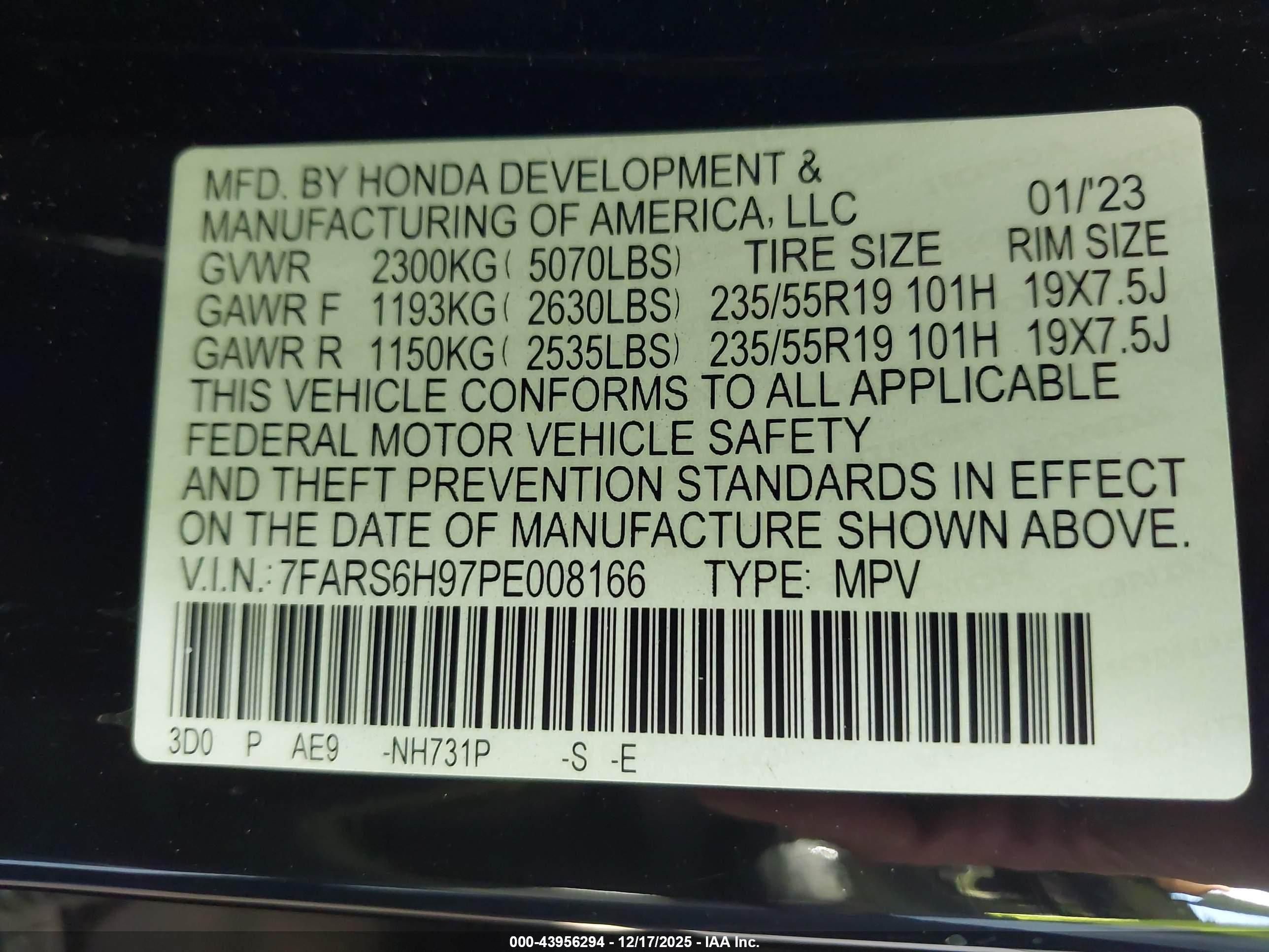 HONDA CR-V image 9